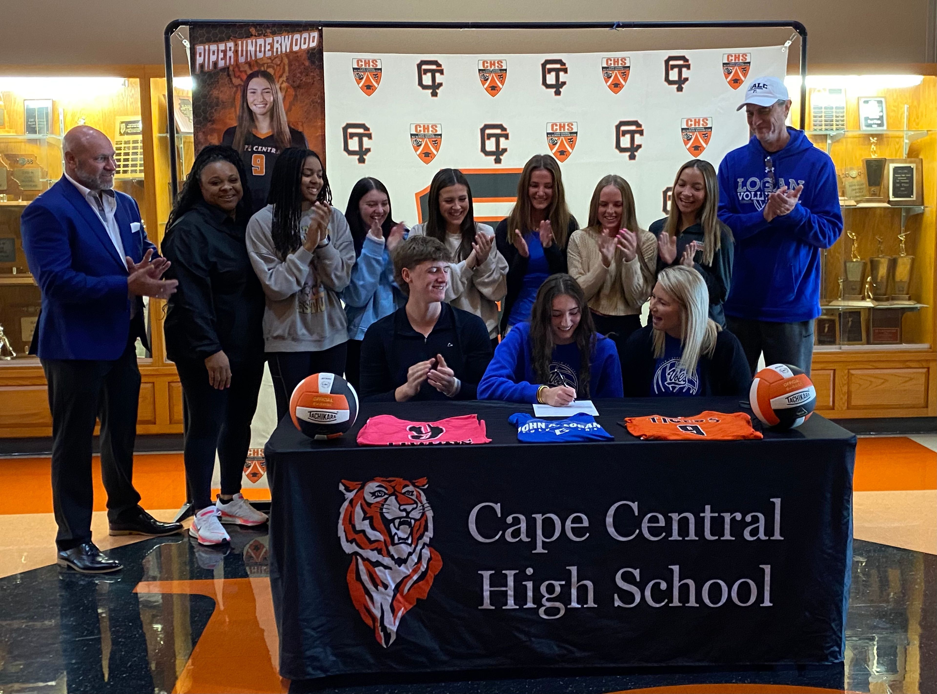 Cape Central volleyball's Piper Underwood signs NLI with John A. Logan CC