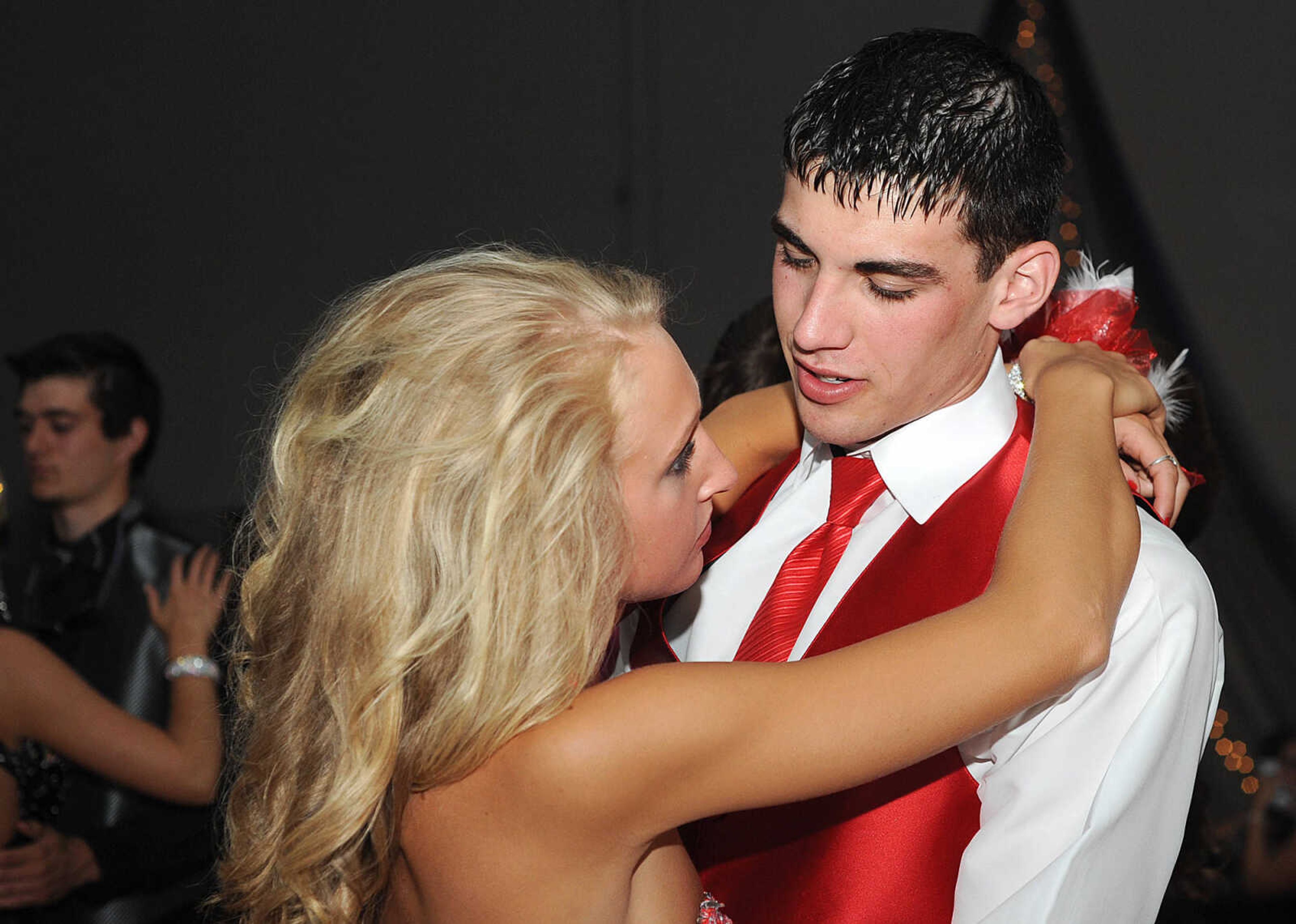 LAURA SIMON ~ lsimon@semissourian.com

Oran High School held its prom Saturday night, April 12, 2014, inside the school's gymnasium.