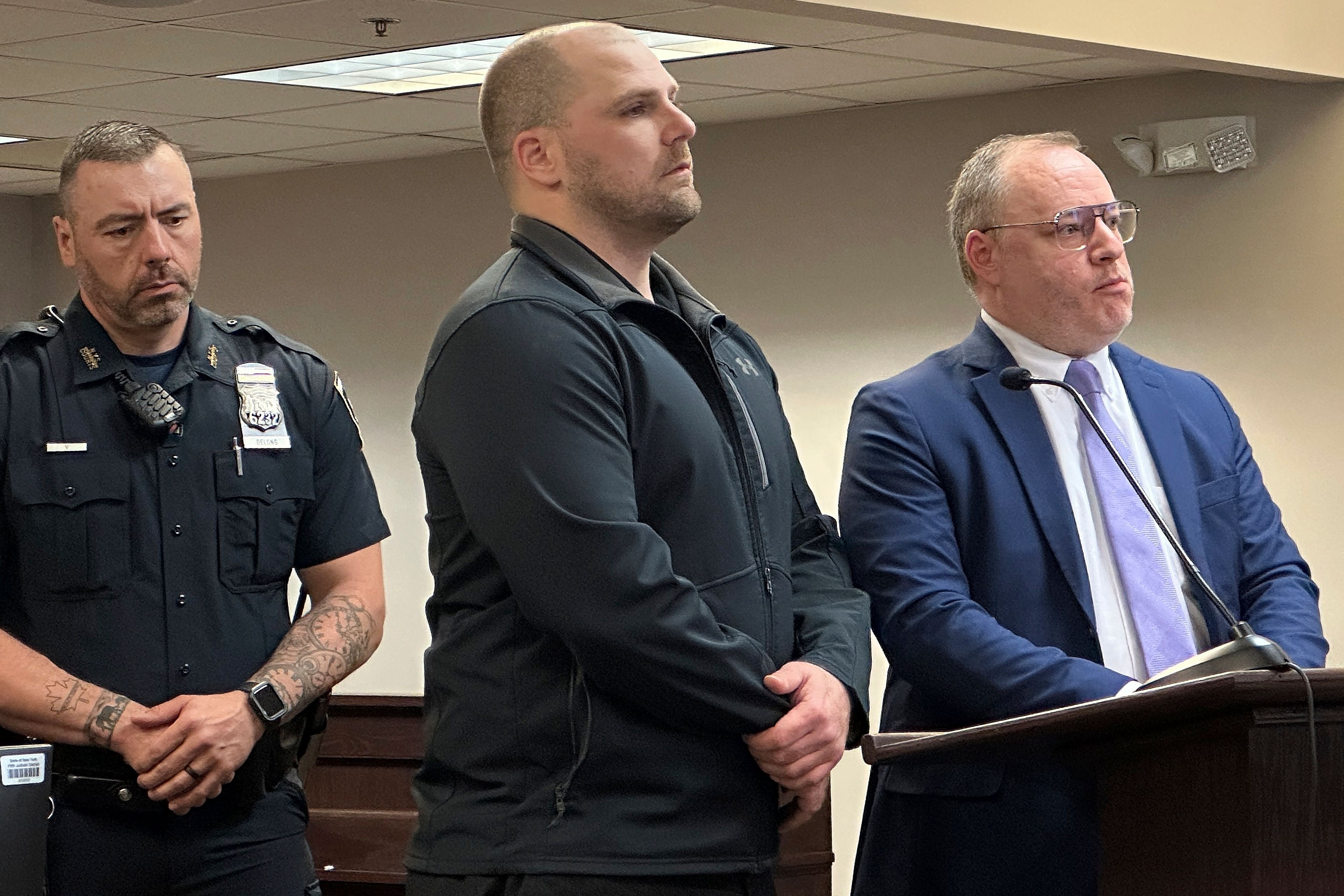 Prison guard who helped beat cuffed New York inmate to death pleads guilty to manslaughter