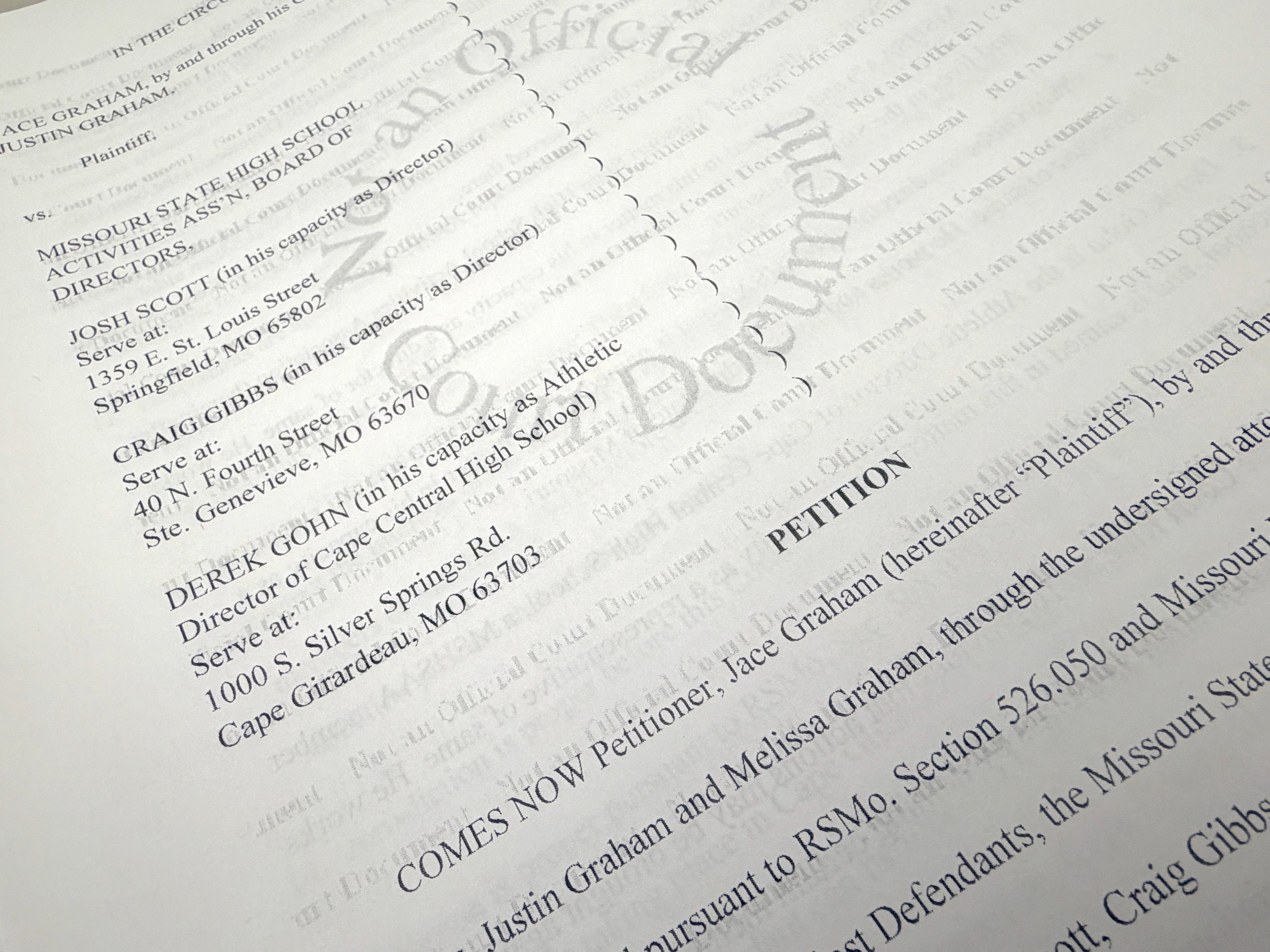 MSHSAA legal challenge dismissed without prejudice; Saxony player's eligibility restricted