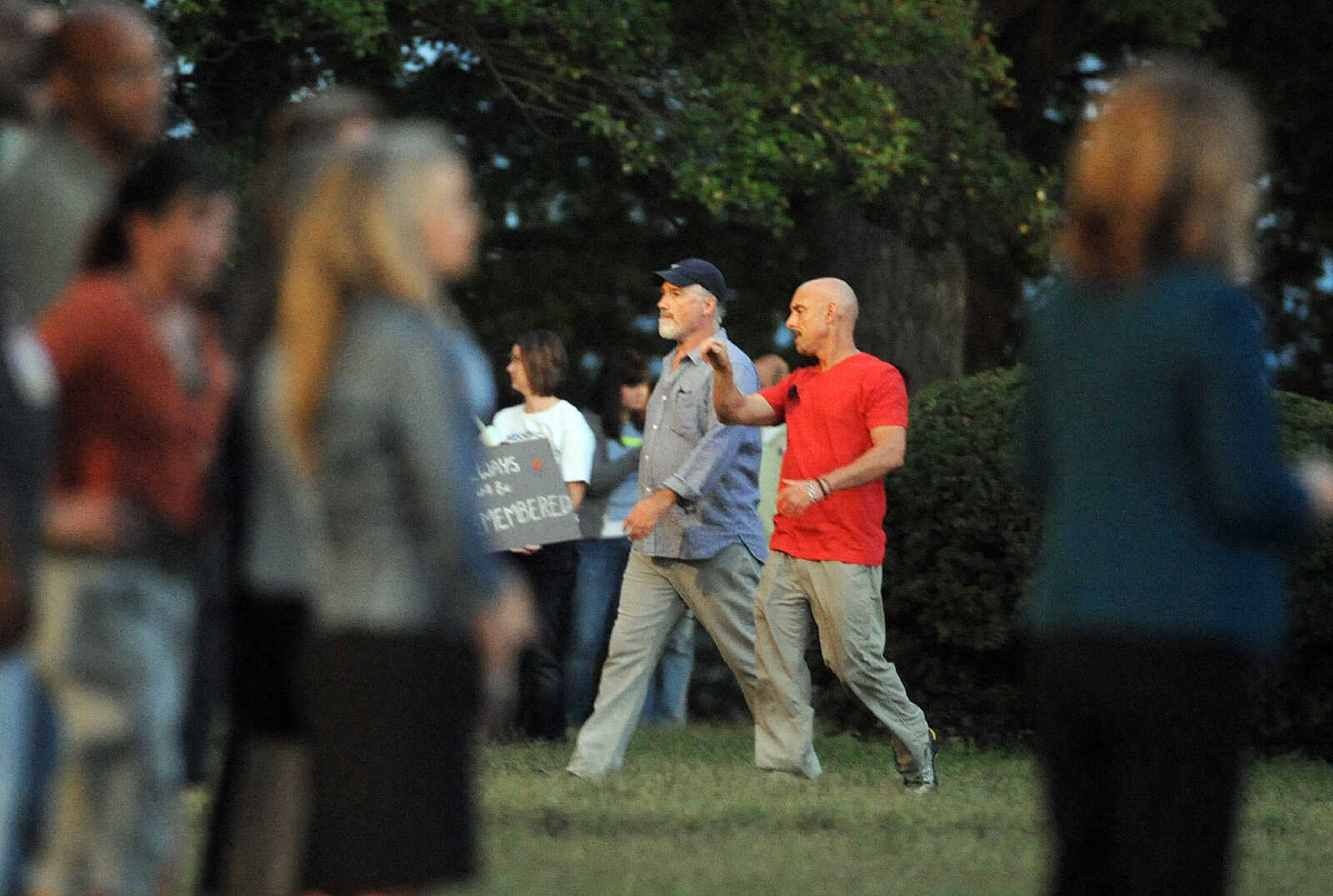 LAURA SIMON ~ lsimon@semissourian.com

Filming of 20th Century Fox's feature film "Gone Girl" gets underway at the Common Pleas Courthouse, Thursday, Oct. 3, 2013, in Cape Girardeau.