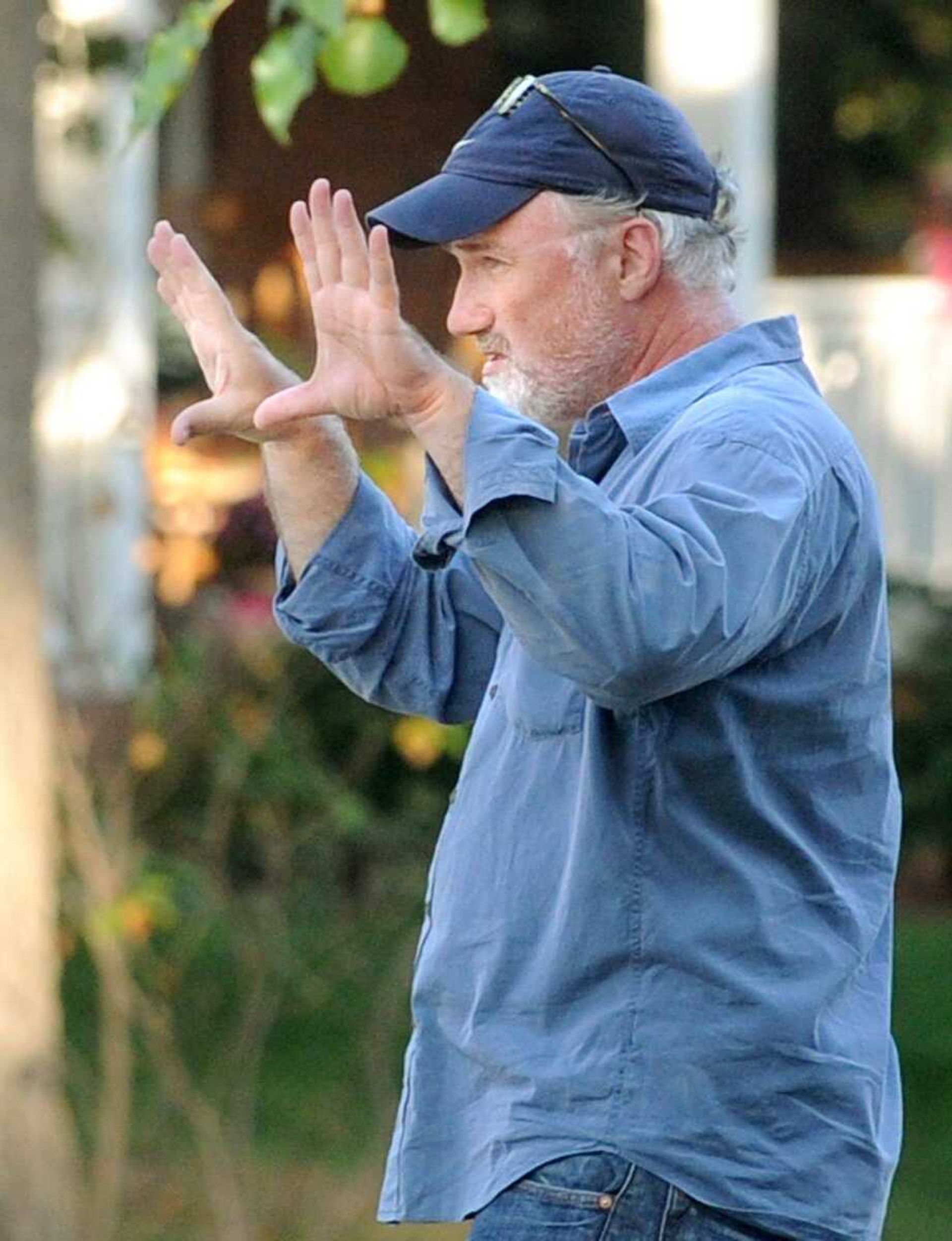 "Gone Girl" director David Fincher.