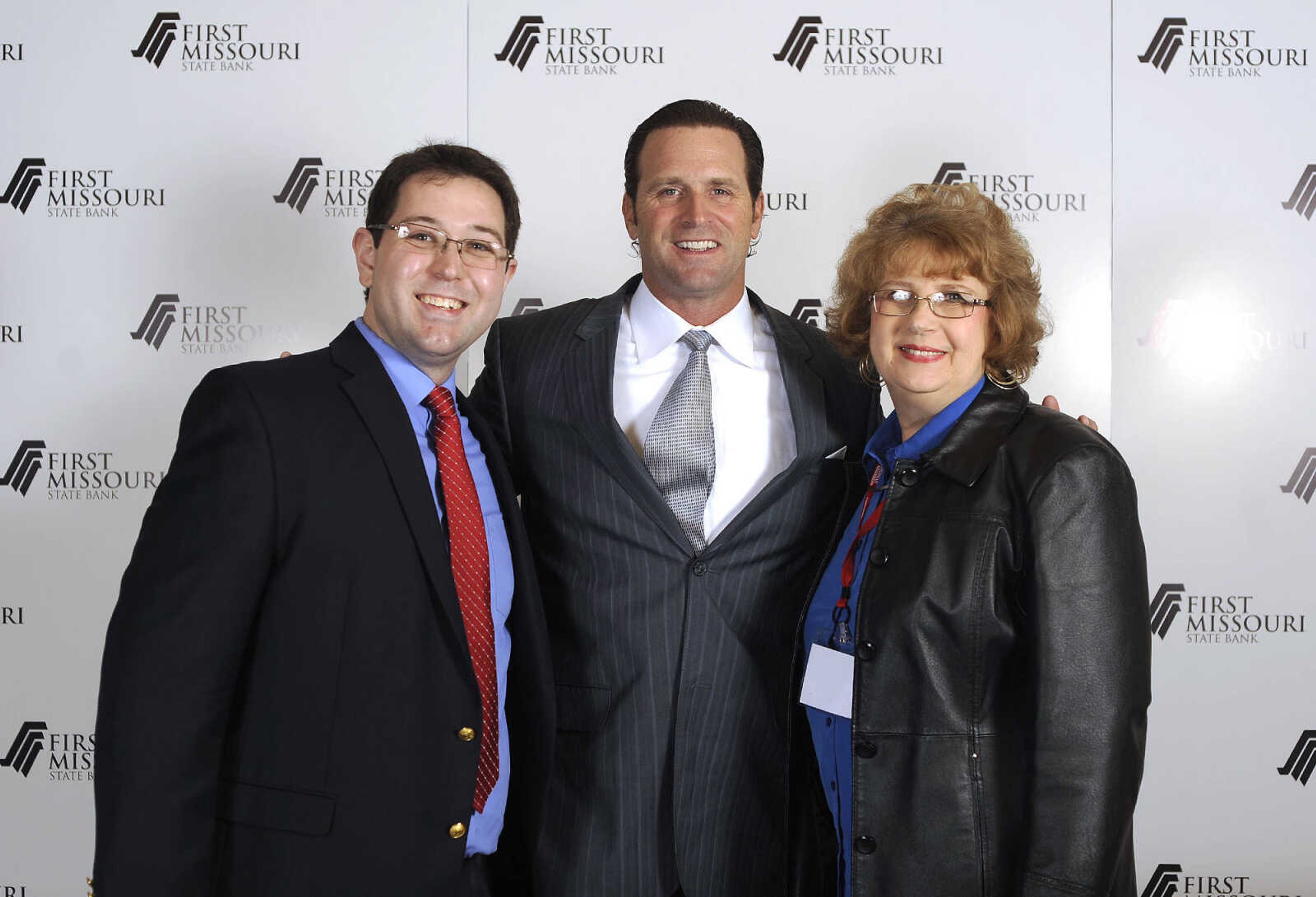 LAURA SIMON ~ lsimon@semissourian.com

Mike Matheny, manager of the St. Louis Cardinals, poses with fans during a VIP reception, Wednesday, Dec. 2, 2015, at Southeast Missouri State University's River Campus. "The State of Cardinals Nation" was presented by First Missouri State Bank.