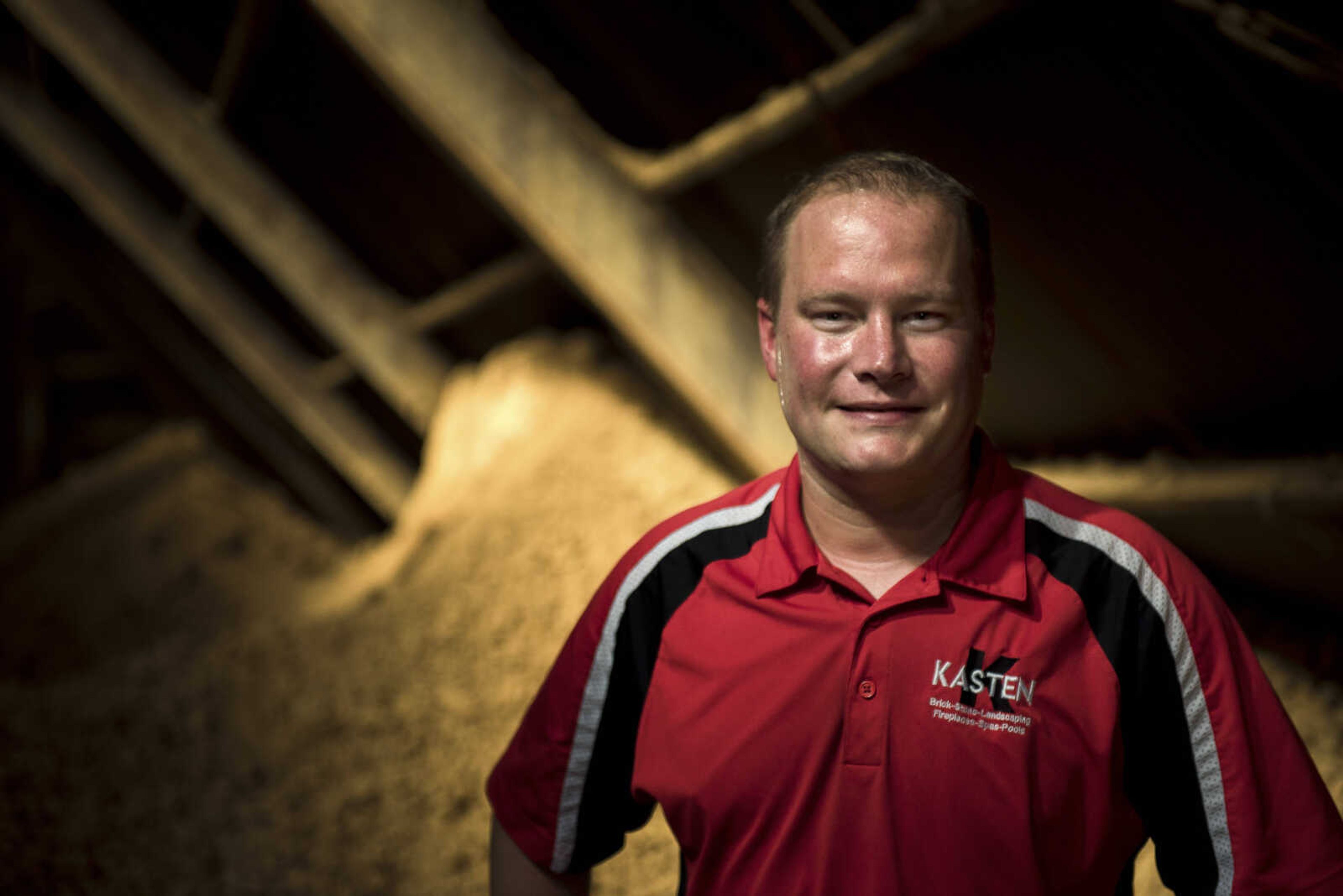 Kasten masonry supply CEO Craig Bohnsack poses for a portrait in one of his company's masonry facilities Friday, October 5, 2018.