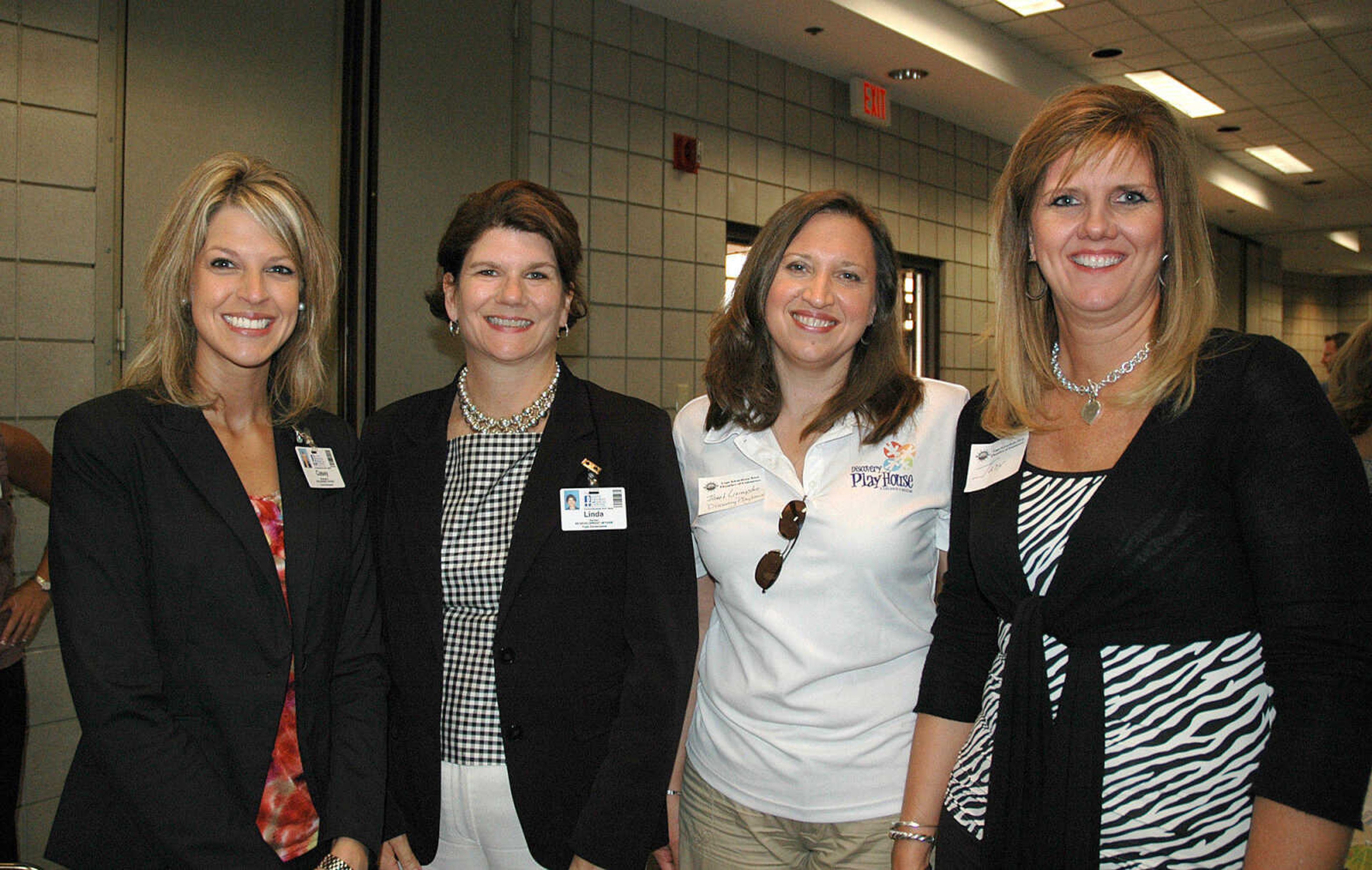 Casey Hertenstein, Linda Decker, Janet Livingston, and Judy Cantoni.