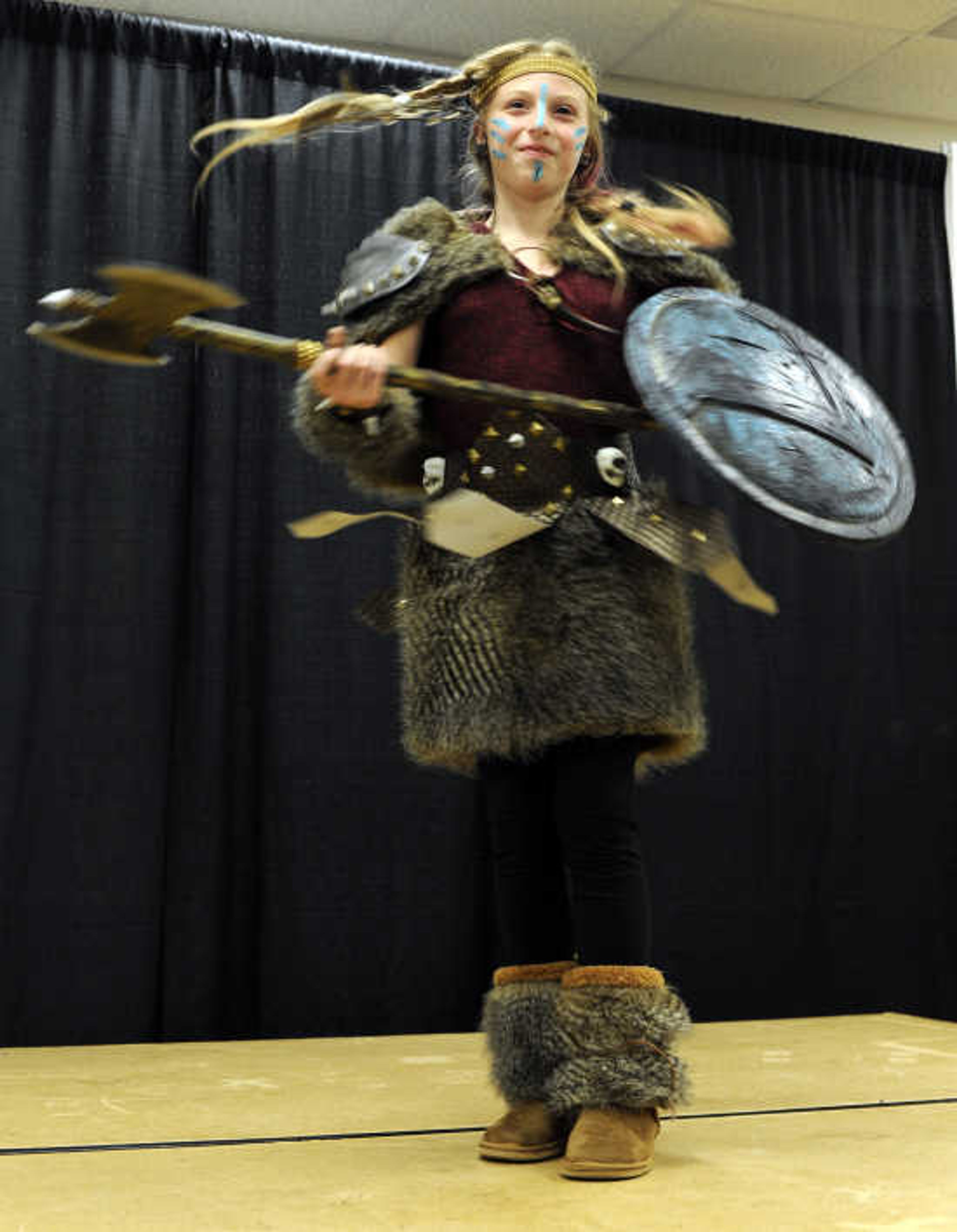 The costume contest at Cape Comic Con on Saturday, April 16, 2016 at the Osage Centre.