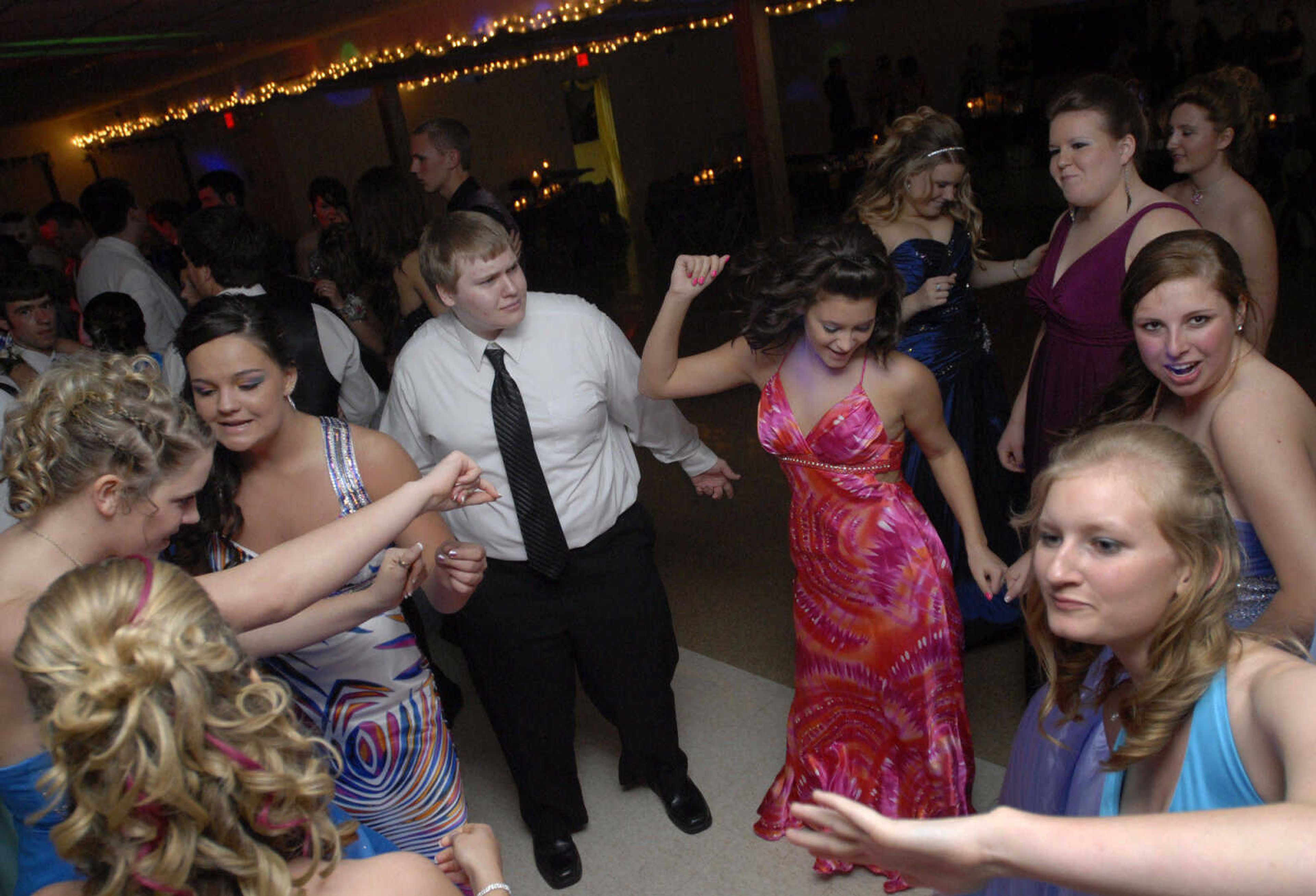 KRISTIN EBERTS ~ keberts@semissourian.com

Saxony Lutheran held their 2011 prom, titled "A Night Behind the Mask," at the Knights of Columbus Hall in Jackson on Saturday, April 9.