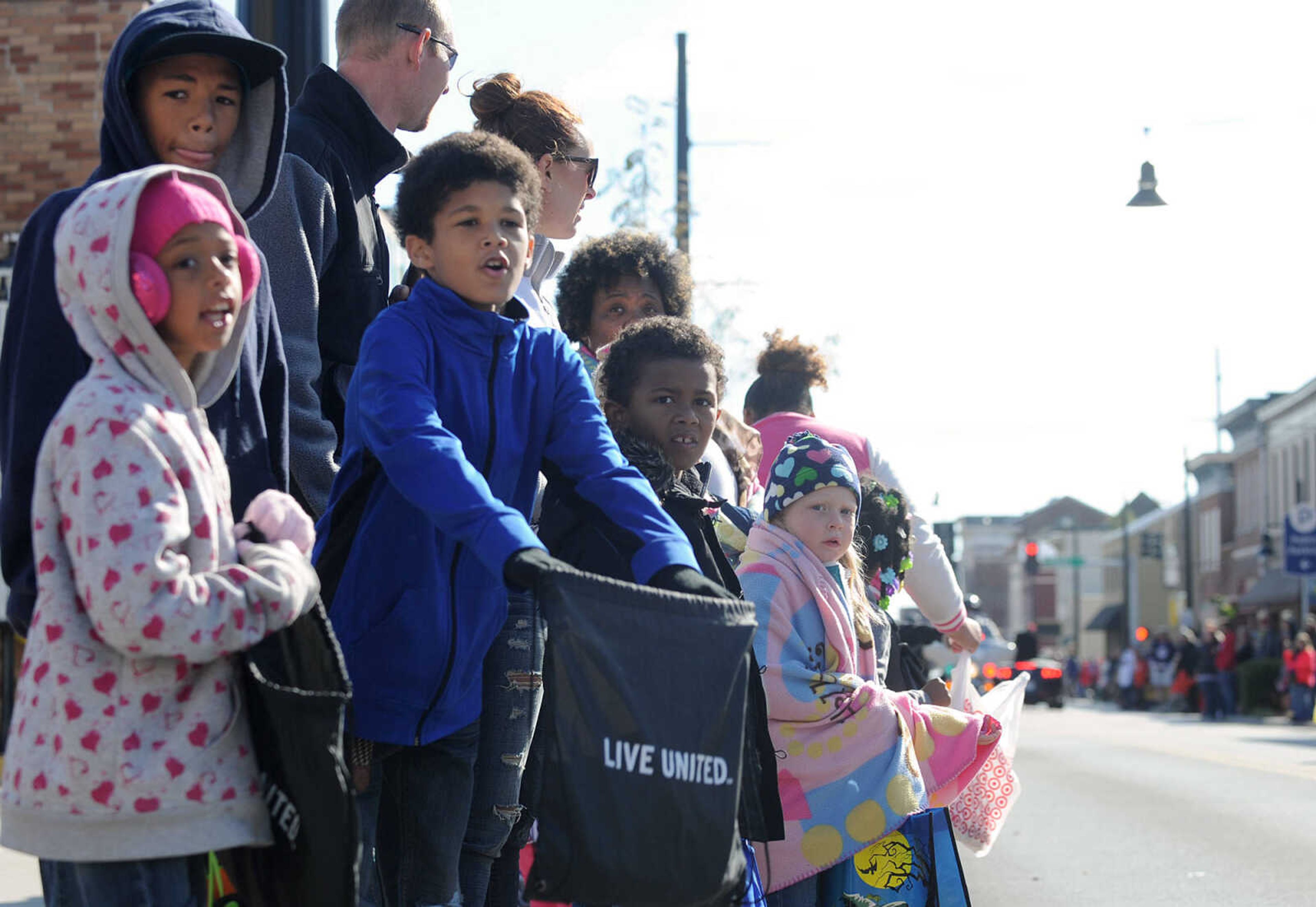 GLENN LANDBERG ~ glandberg@semissourian.com

The Southeast Missouri State University homecoming parade moves down Broadway St. in Cape Girardeau Saturday Morning, Oct. 4, 2014.