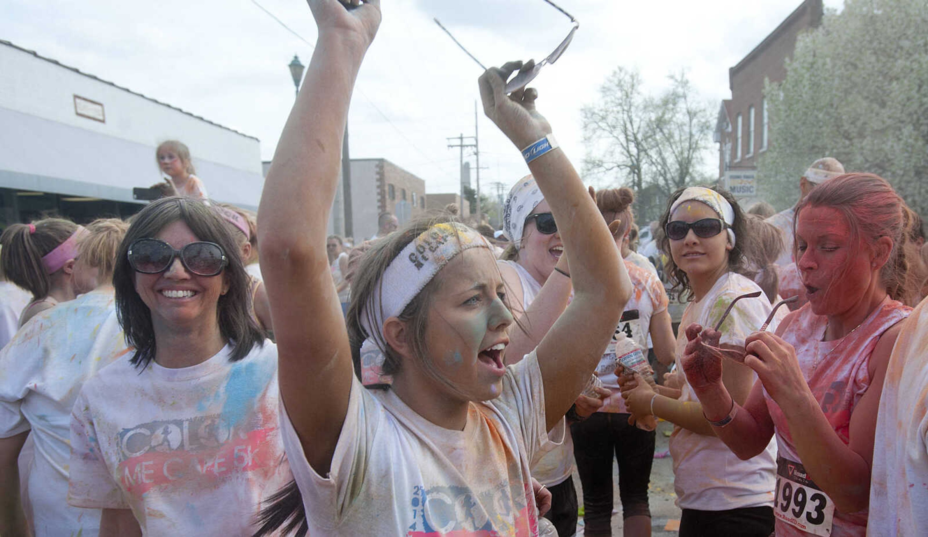 ADAM VOGLER ~ avogler@semissourian.com
The Color Me Cape 5k Saturday, April 12, in Cape Girardeau.