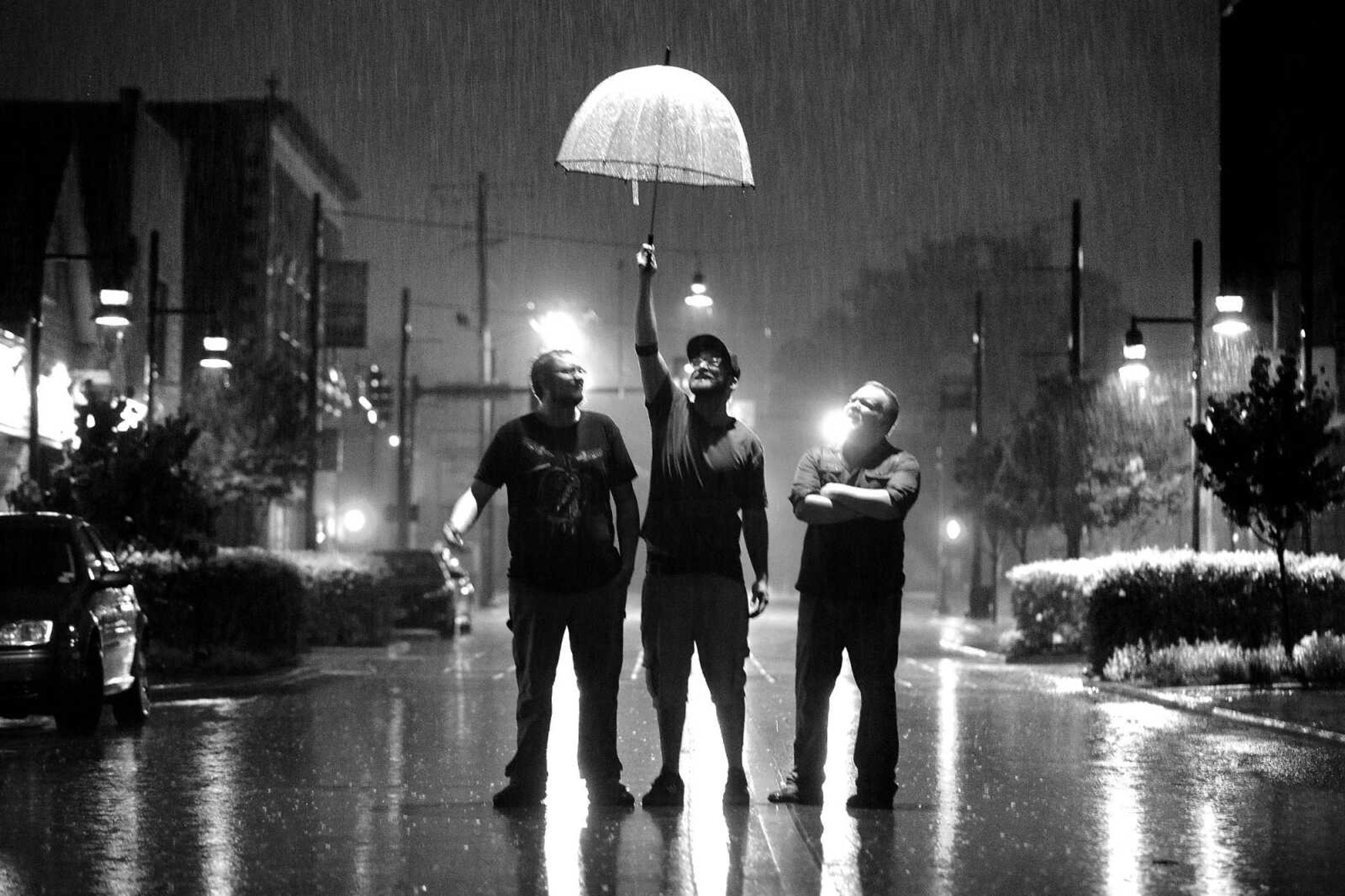 LAURA SIMON ~ lsimon@semissourian.com

Members of Shugyo, Jason Heeter, J.J. Seabaugh and Matt Gates pose for a photo on Thursday, April 20, 2016, in Cape Girardeau.