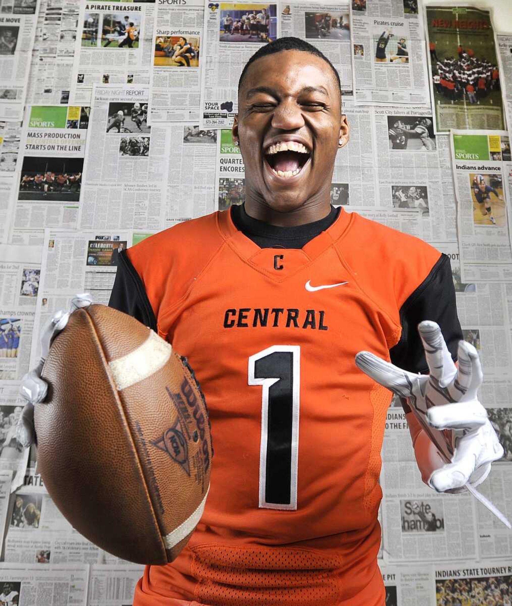 2014 All-Missourian - Al Young - Cape Central High School (Laura Simon)