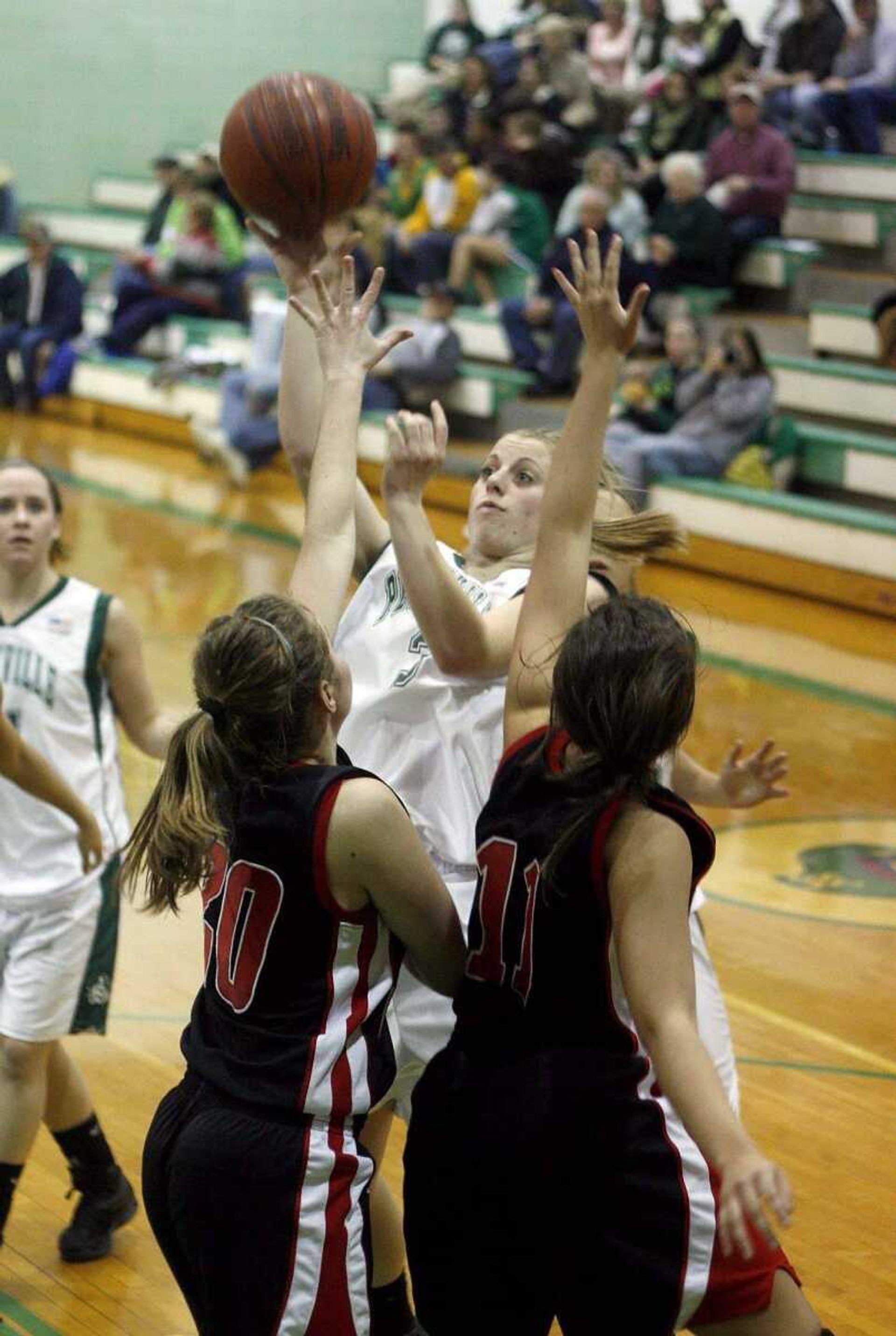 ELIZABETH DODD ~ edodd@semissourian.comAlicia Kueker, left photo, and Ava Johnson, right photo, are the leading scorers for the Perryville girls basketball team this season.