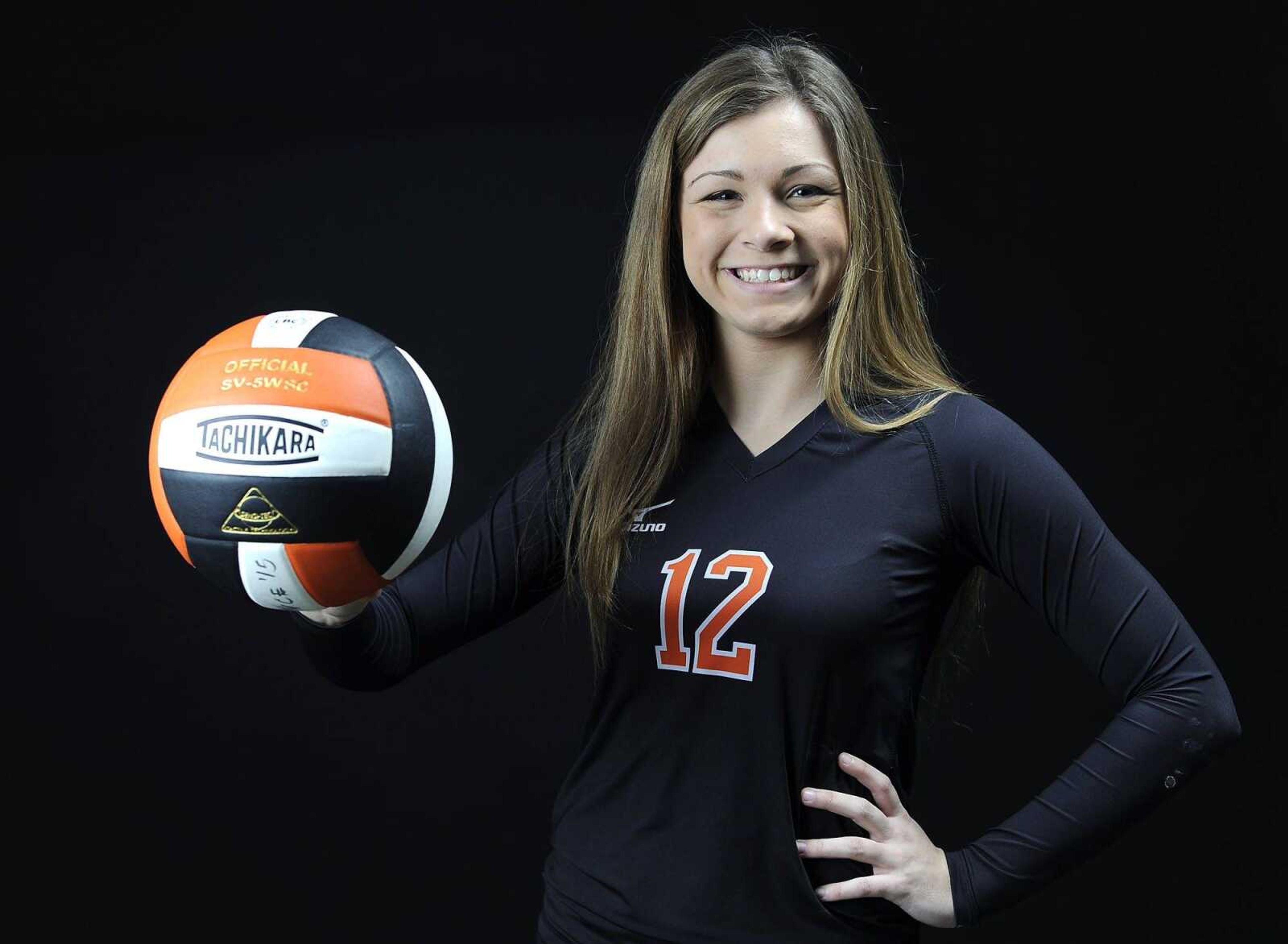 2015 All-Missourian Volleyball - Alanis Below - Advance High School