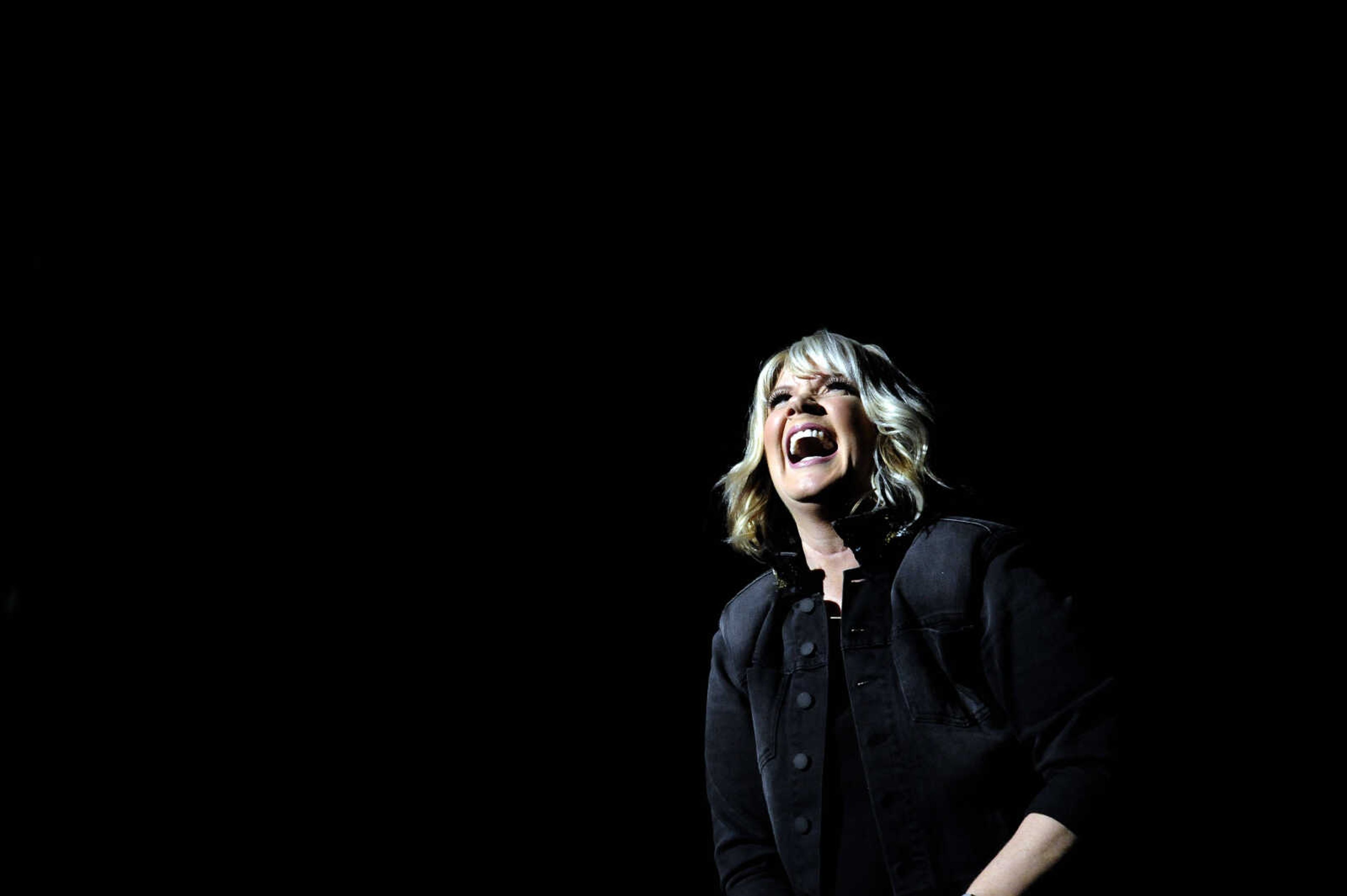 Natalie Grant performs during The Roadshow on Thursday, Feb. 22, 2018, at the Show Me Center in Cape Girardeau.