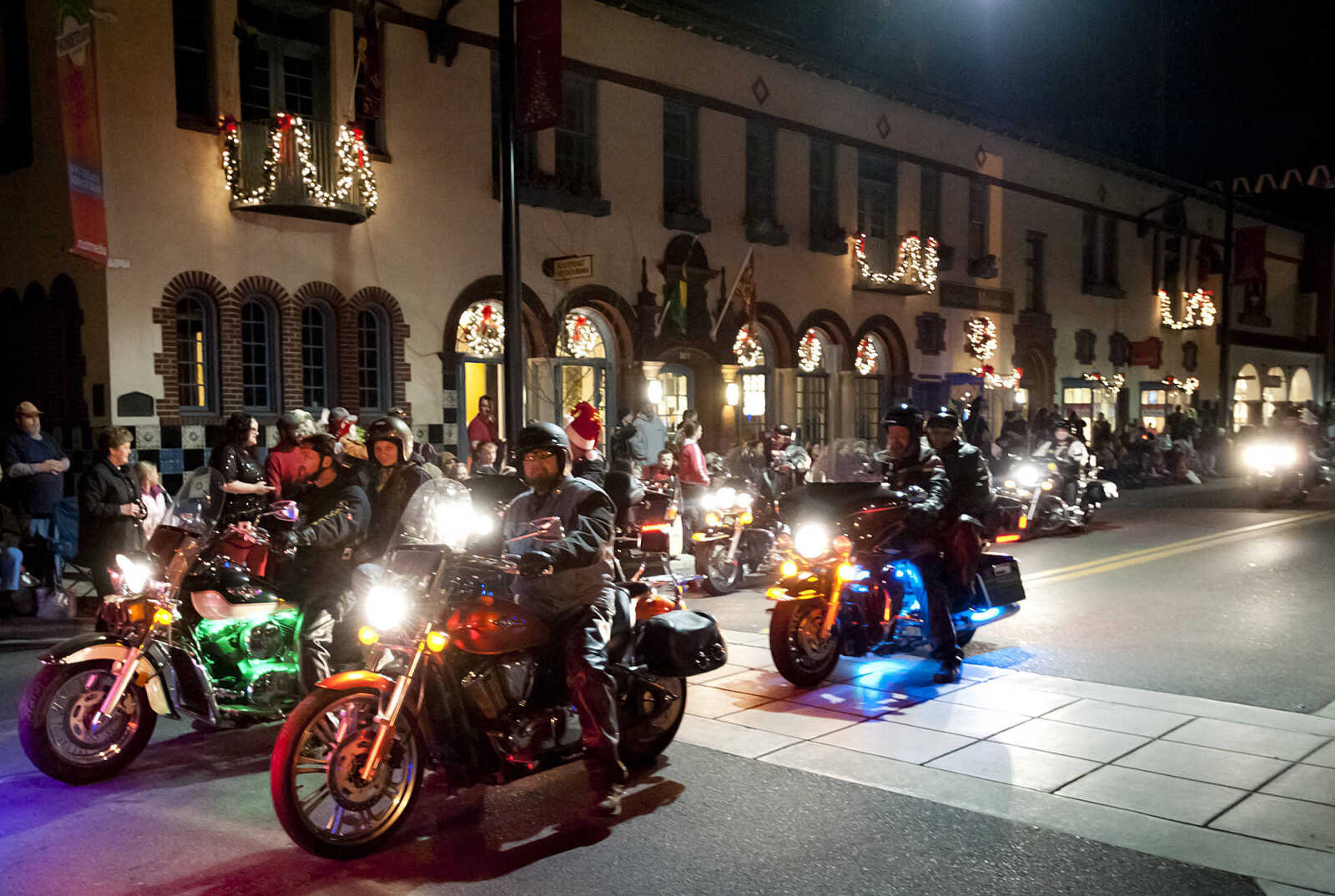 The 22nd Annual Parade of Lights Sunday, Dec. 1, in Cape Girardeau. The parade started at Capaha Park making its way down Broadway and Main Street. The theme for this year's parade was ŇChristmas Fun for Everyone.Ó