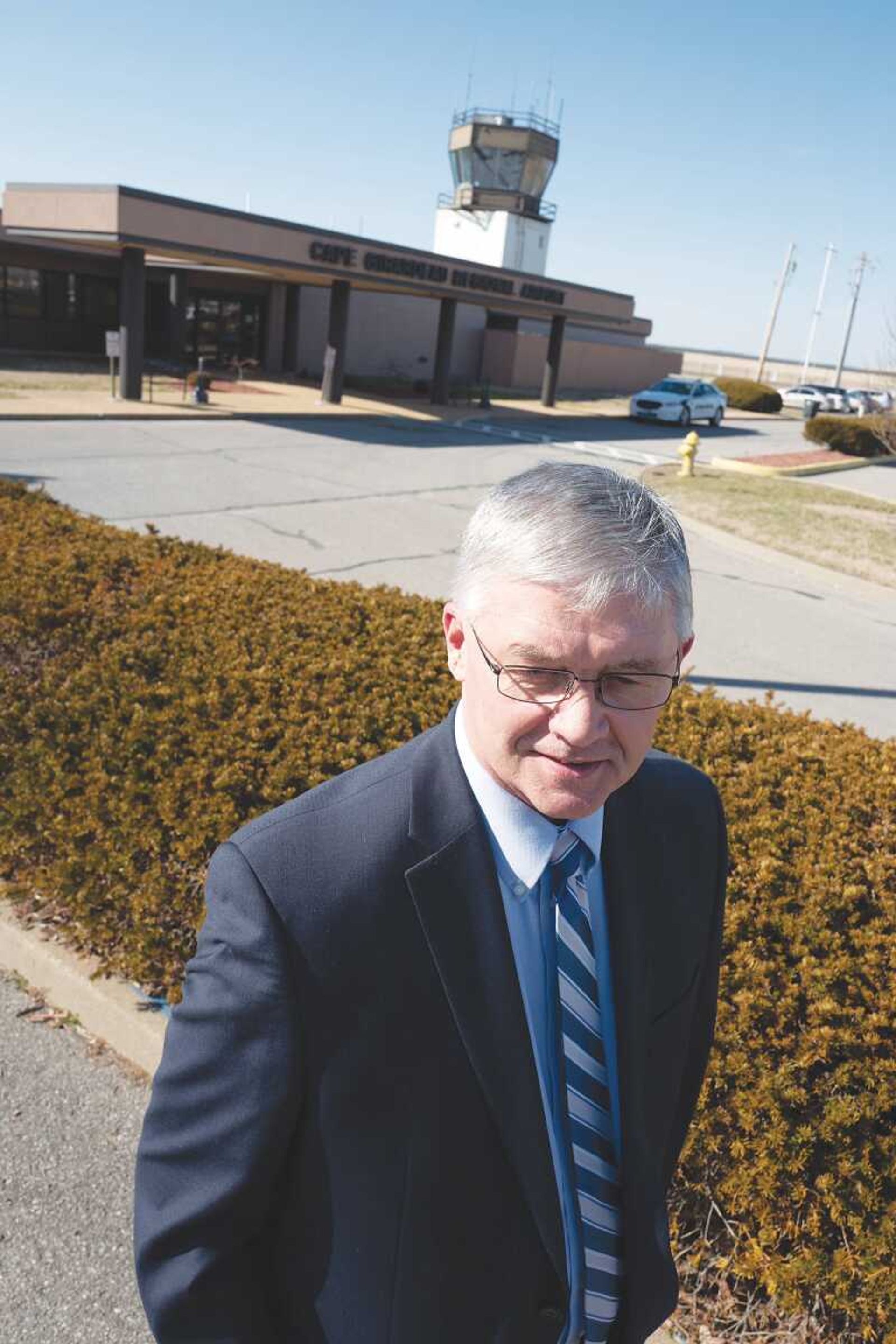 Director of Aviation at Southeast Missouri Ken Jackson. 