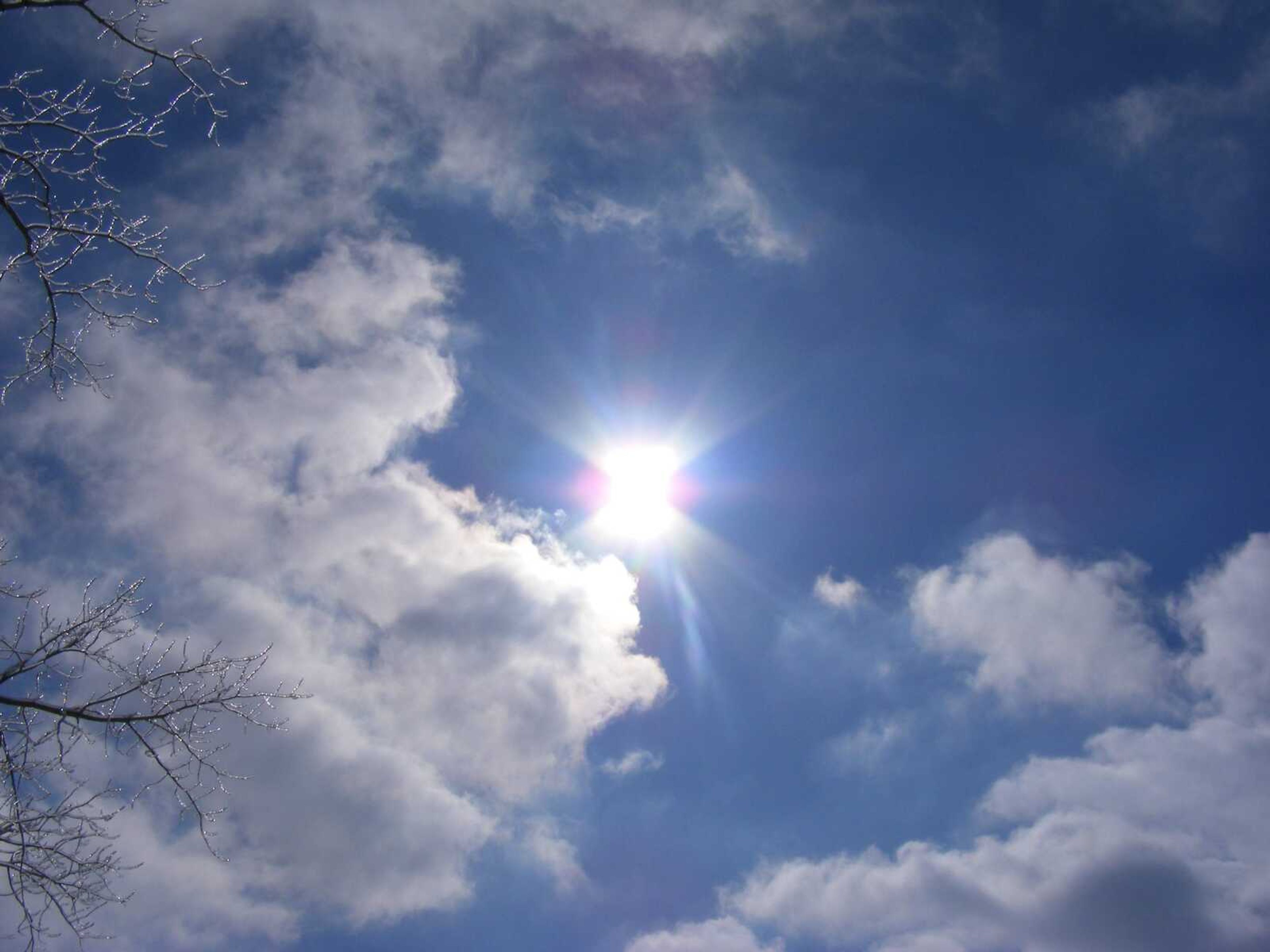 Submitted photo by Nathan Cromwell
The sun shining bright after the storm in Downtown Cape.