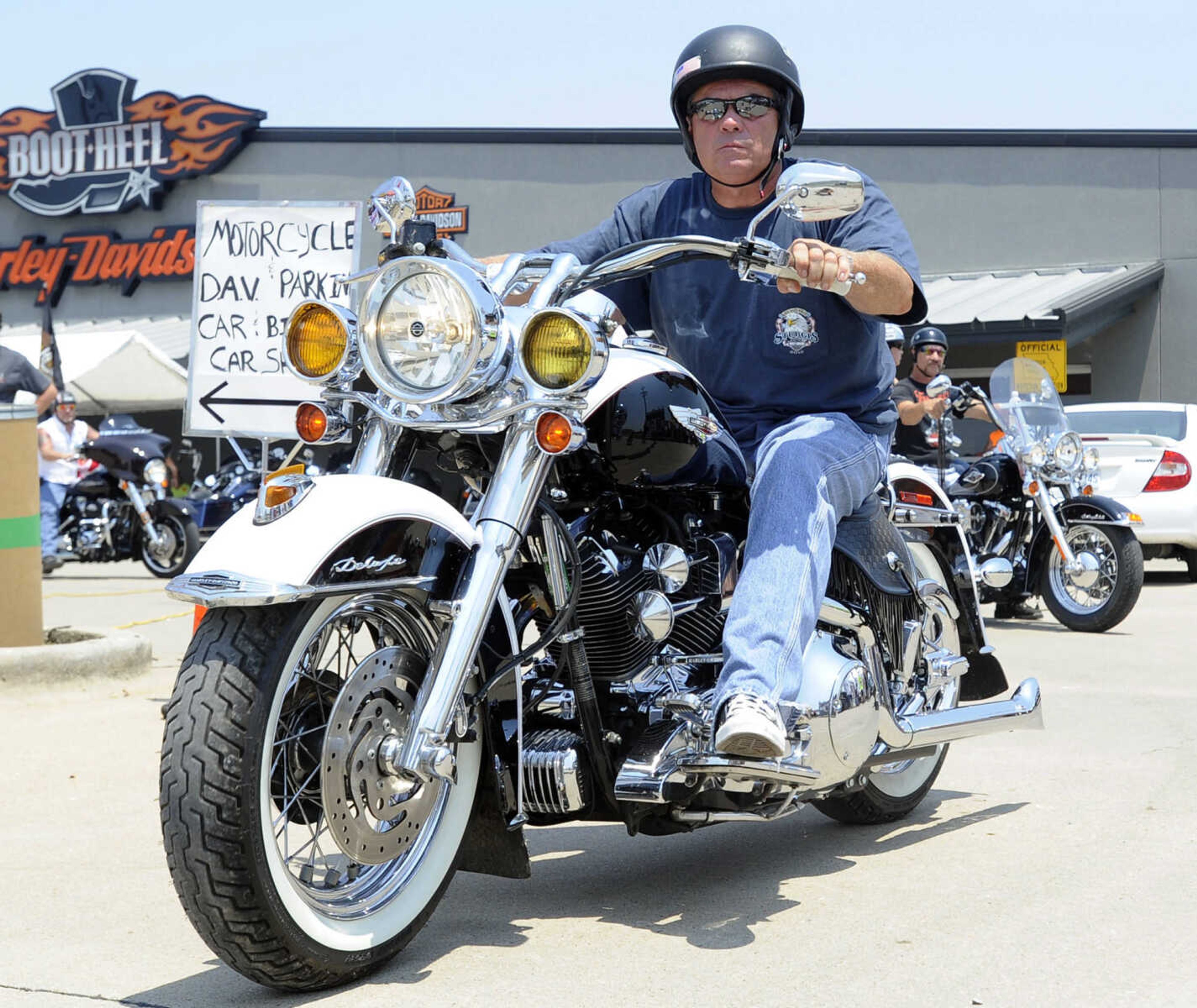 The Bootheel Veterans Heritage Ride begins.