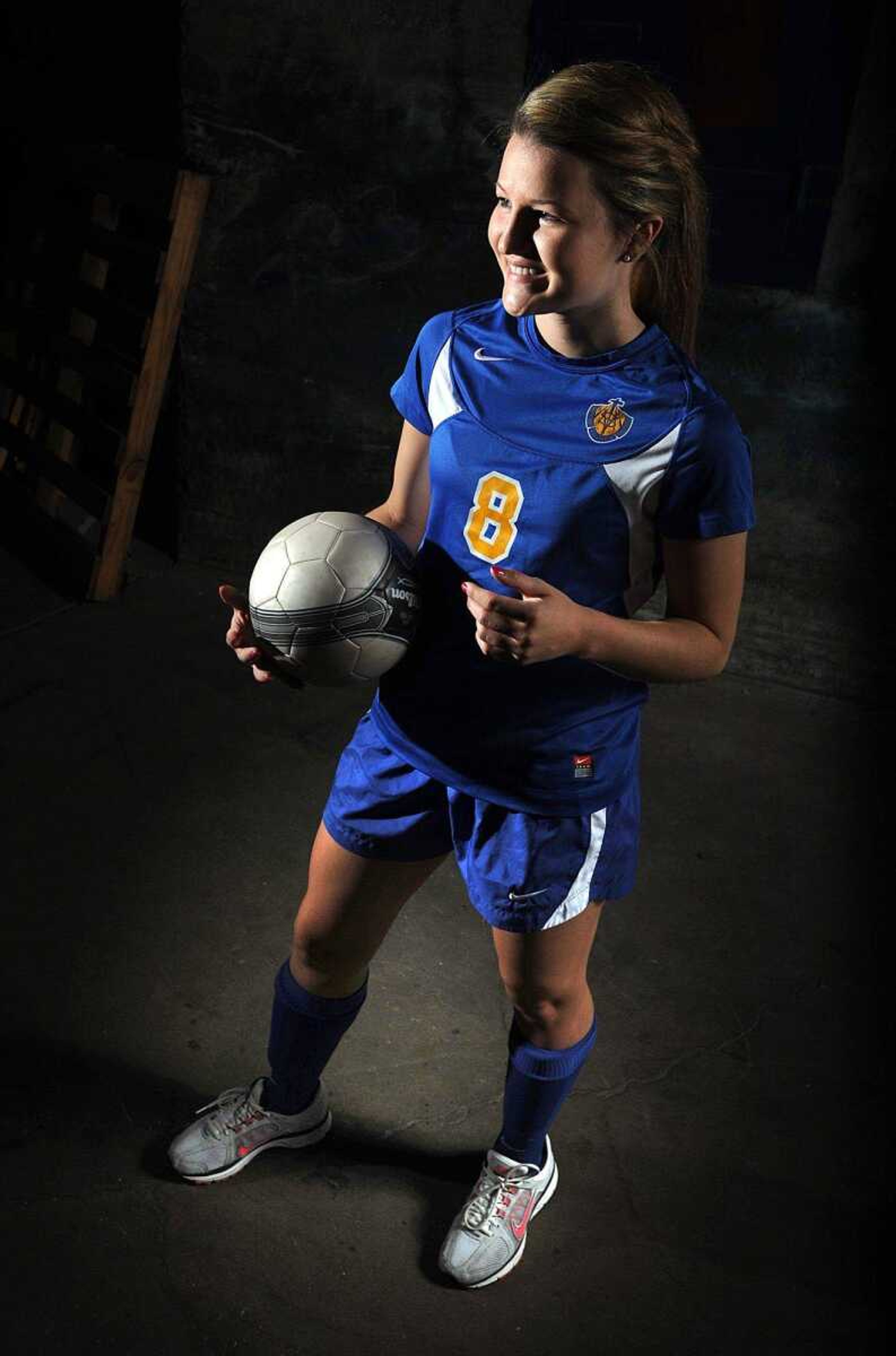 Southeast Missourian girls soccer player of the year: St. Vincent's Storm French served as a calming force on Indians' defense