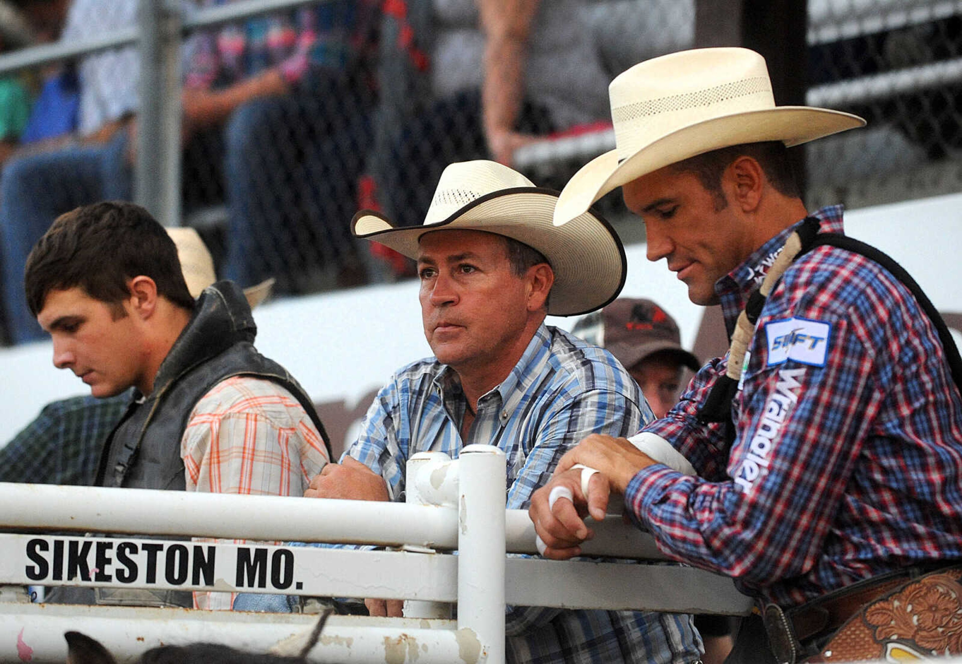 LAURA SIMON ~ lsimon@semissourian.com

Opening night of the Sikeston Jaycee Bootheel Rodeo, Wednesday, Aug. 6, 2014.