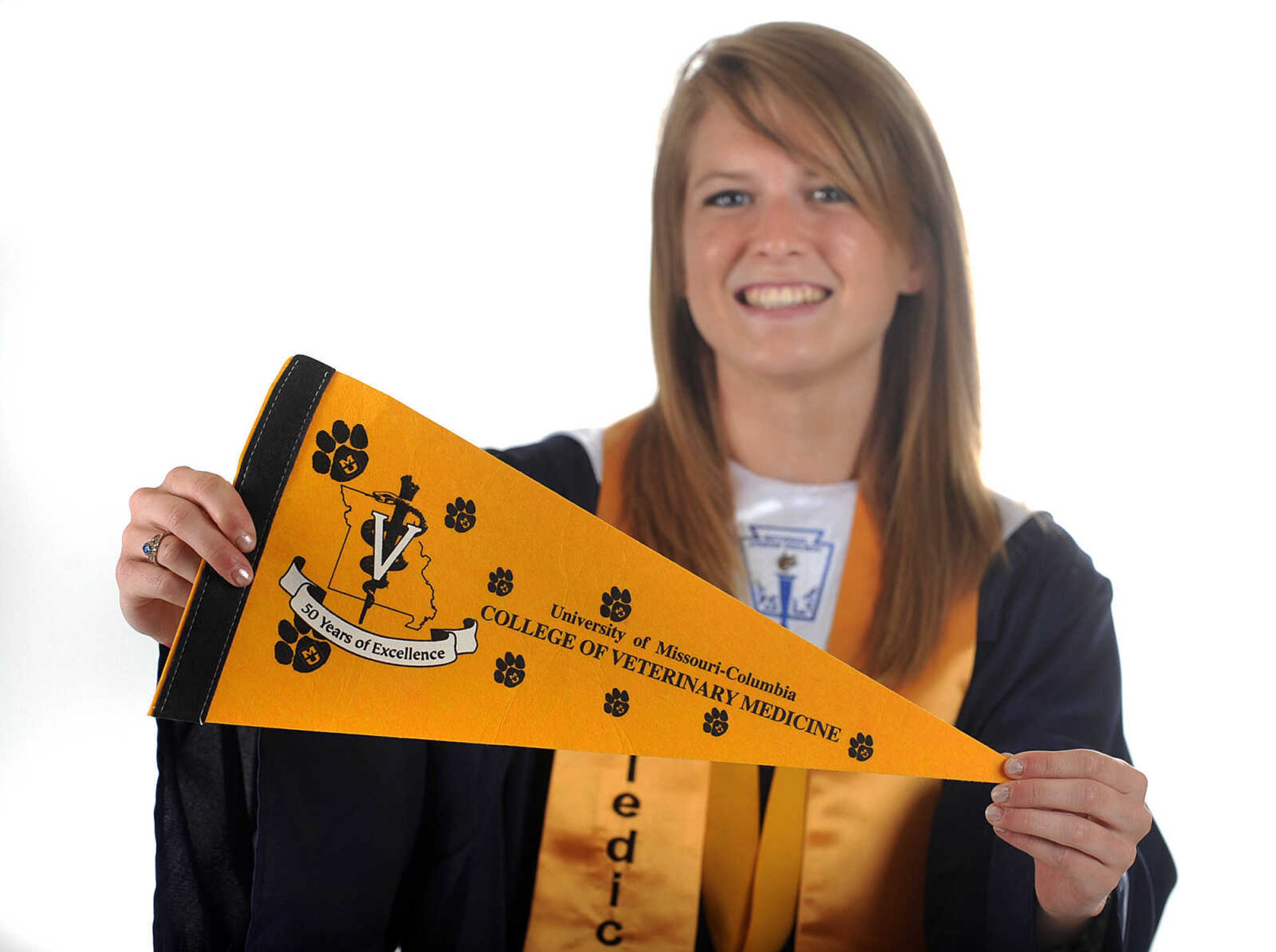 LAURA SIMON ~ lsimon@semissourian.com

2013 Saxony Lutheran High School Co-Valedictorian - Rachael Gruenwald