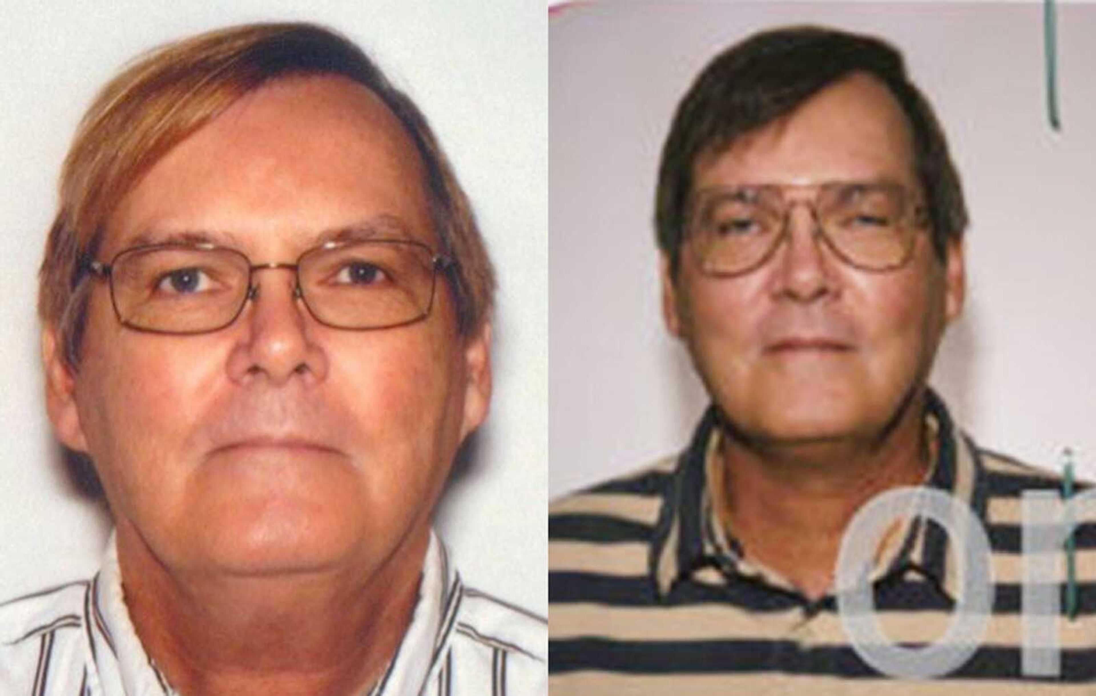 These photos show William James Vahey in 2013, left, and 2004, 1995 and 1986. The FBI is asking for help to identify at least 90 victims of Vahey&#8217;s, a suspected serial child predator who worked in American schools worldwide for four decades. (FBI ~ Associated Press)