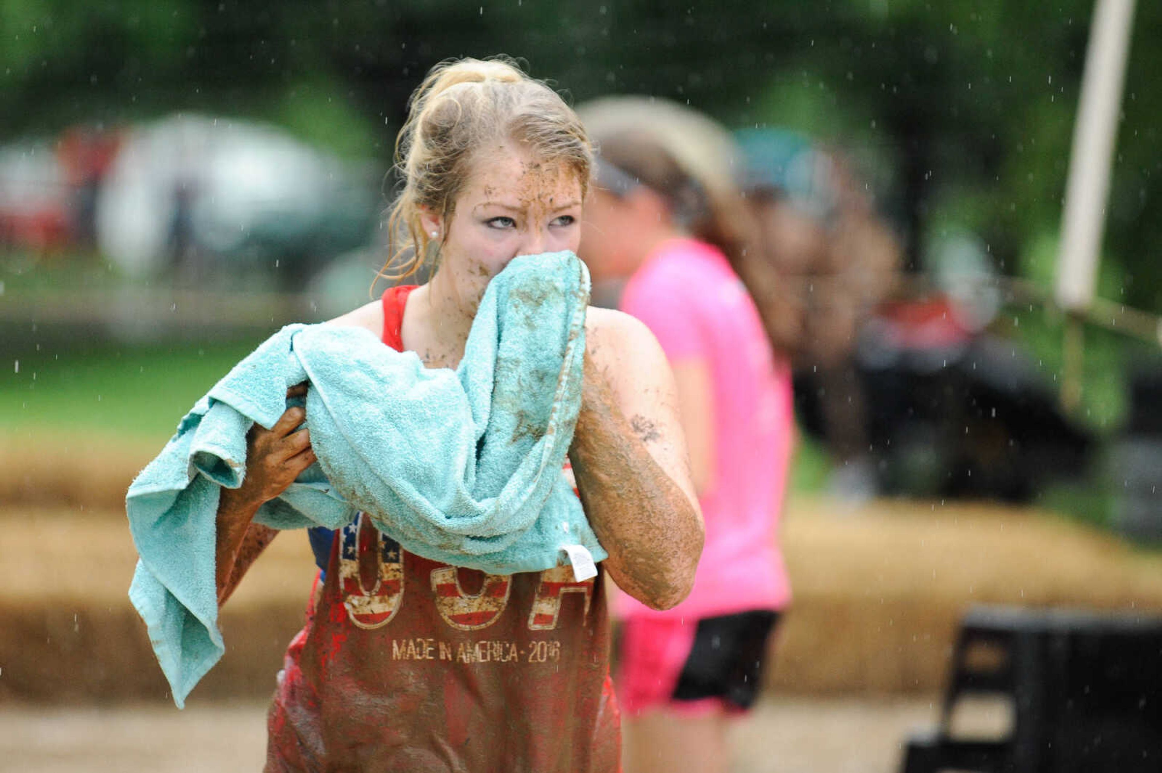 GLENN LANDBERG ~ glandberg@semissourian.com

Teams compete in the mud volleyball tournament during the Fourth of July celebration Monday, July 4, 2016 at Jackson City Park.