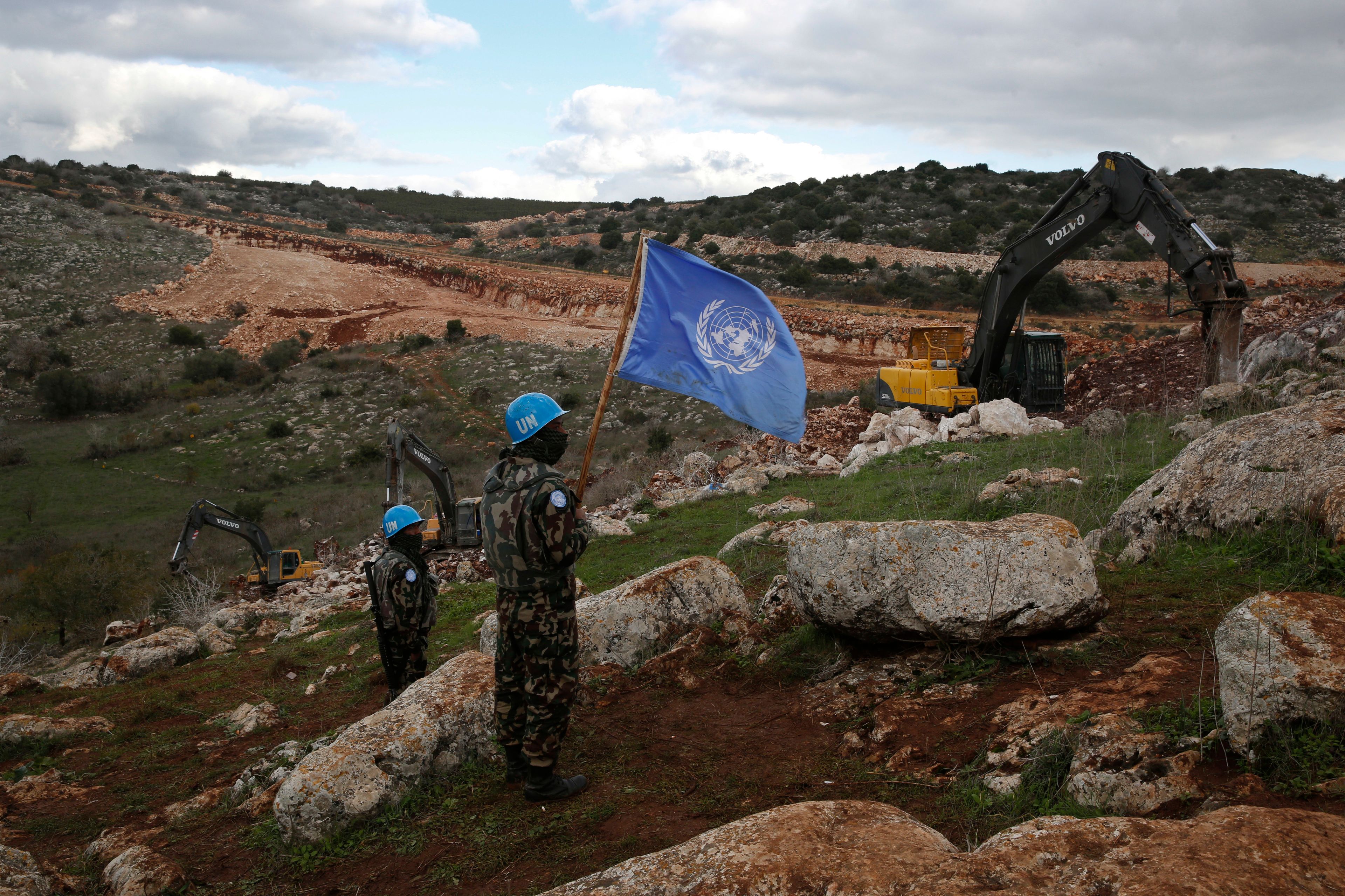 Middle East latest: EU condemns attacks on peacekeepers in Lebanon