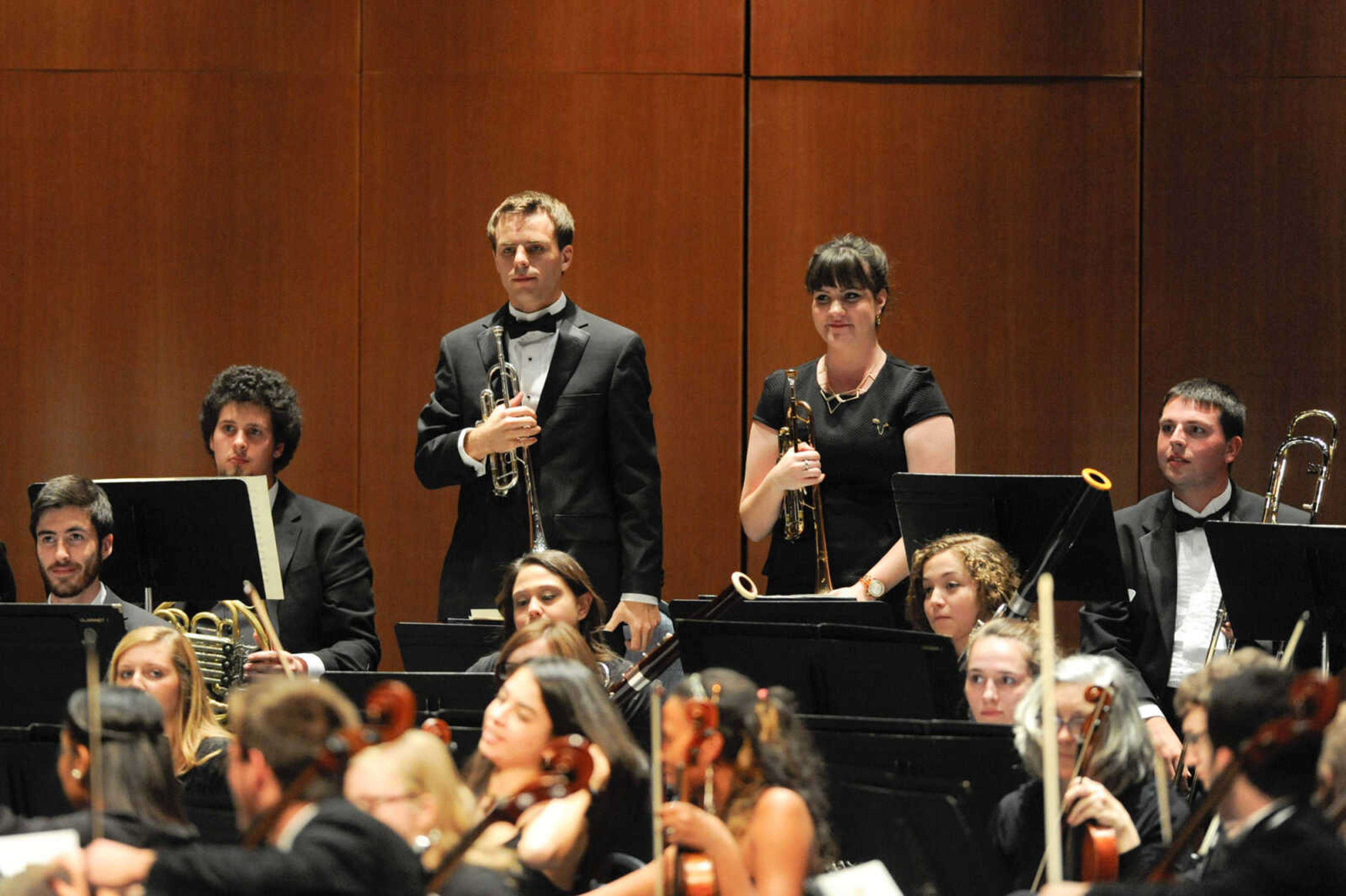 GLENN LANDBERG ~ glandberg@semissourian.com

Southeast Missouri Symphony Orchestra Gala Season Opener at the River Campus Tuesday, Oct. 13, 2015.