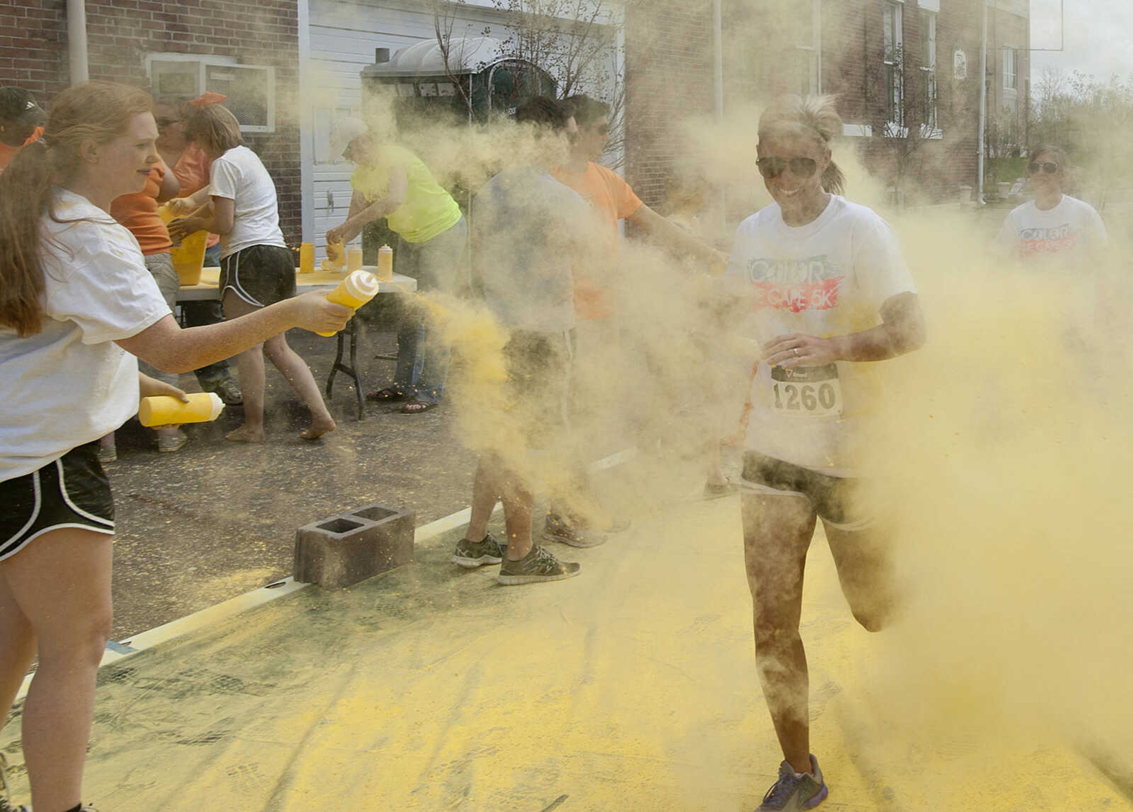 ADAM VOGLER ~ avogler@semissourian.com
The Color Me Cape 5k Saturday, April 12, in Cape Girardeau.