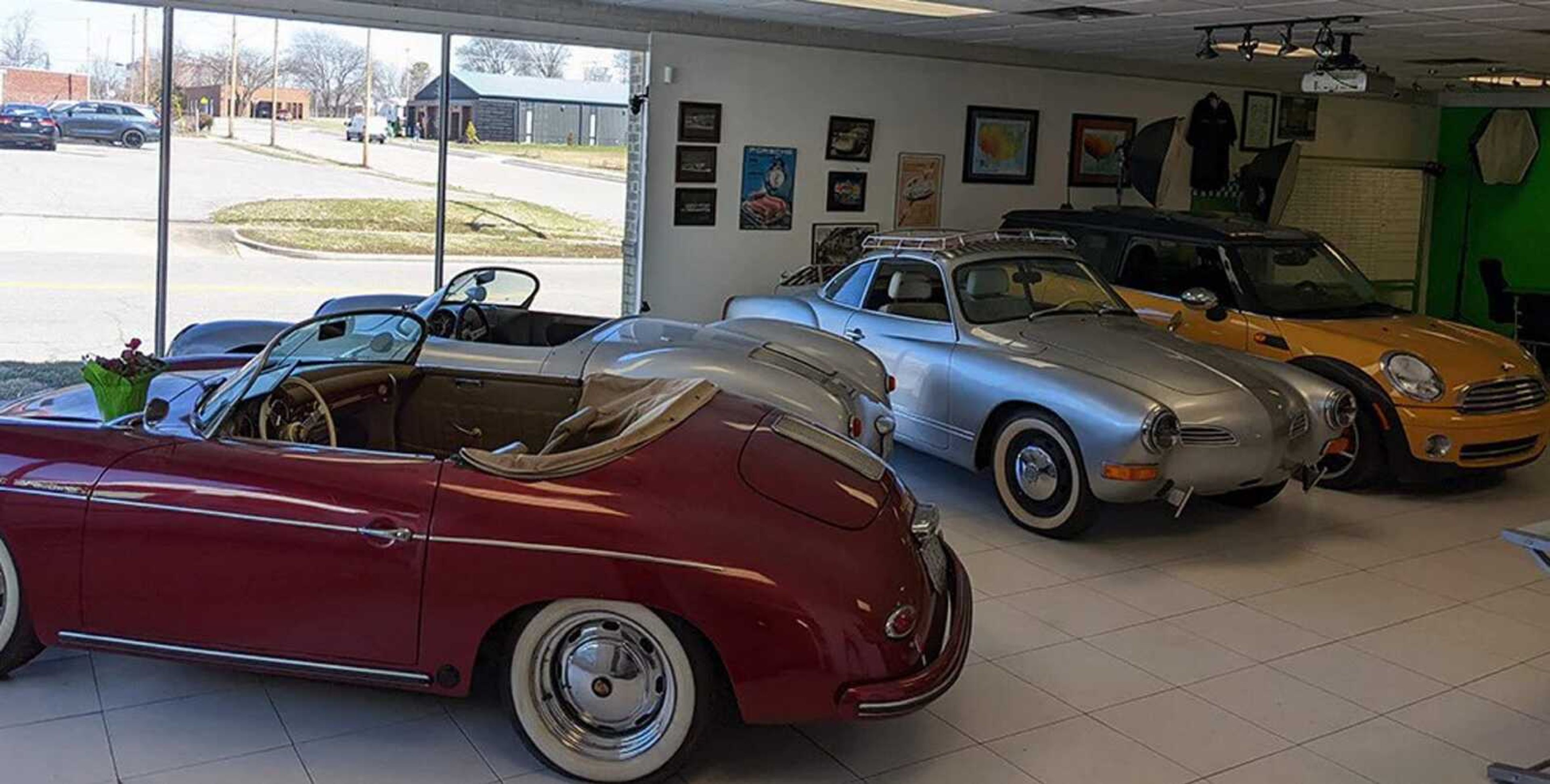 EVTV's showroom on Morgan Oak Street in Cape Girardeau. EVTV's Brian Noto talked with the Southeast Missourian about electric vehicles and related matters.