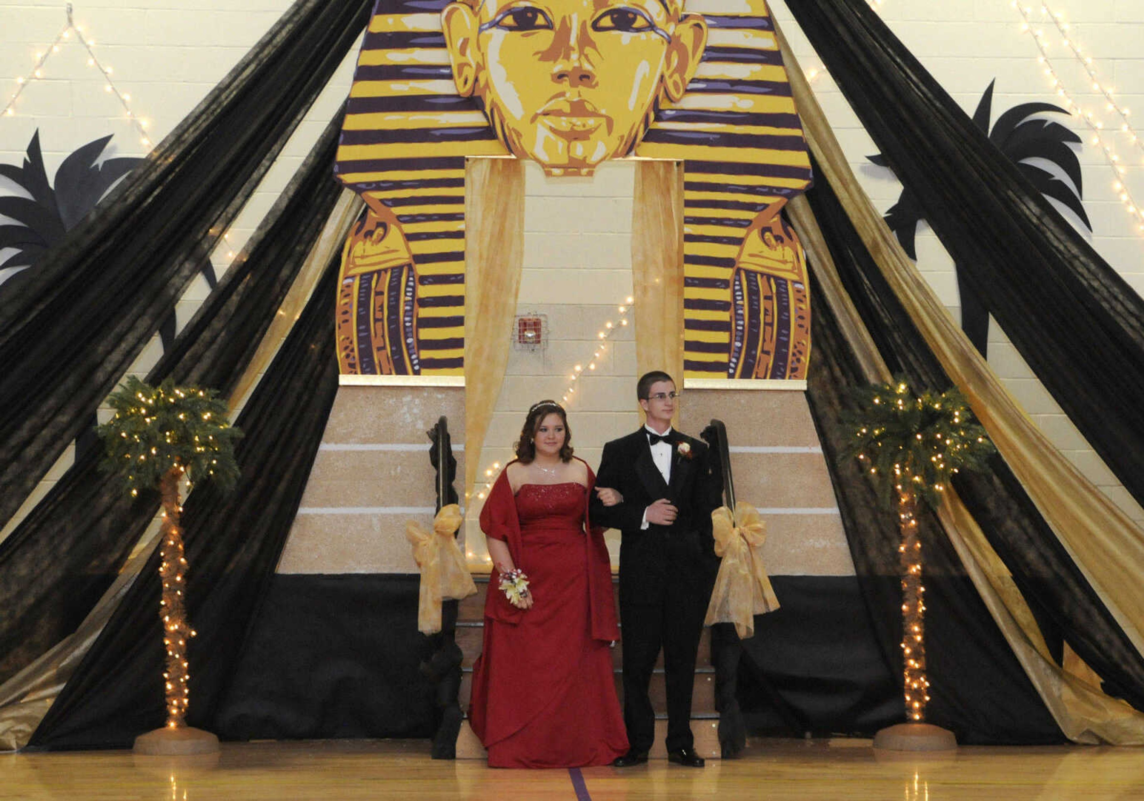 KRISTIN EBERTS ~ keberts@semissourian.com

The Oran High School prom took place on Saturday, April 17, 2010. The theme was "Passport Abroad."