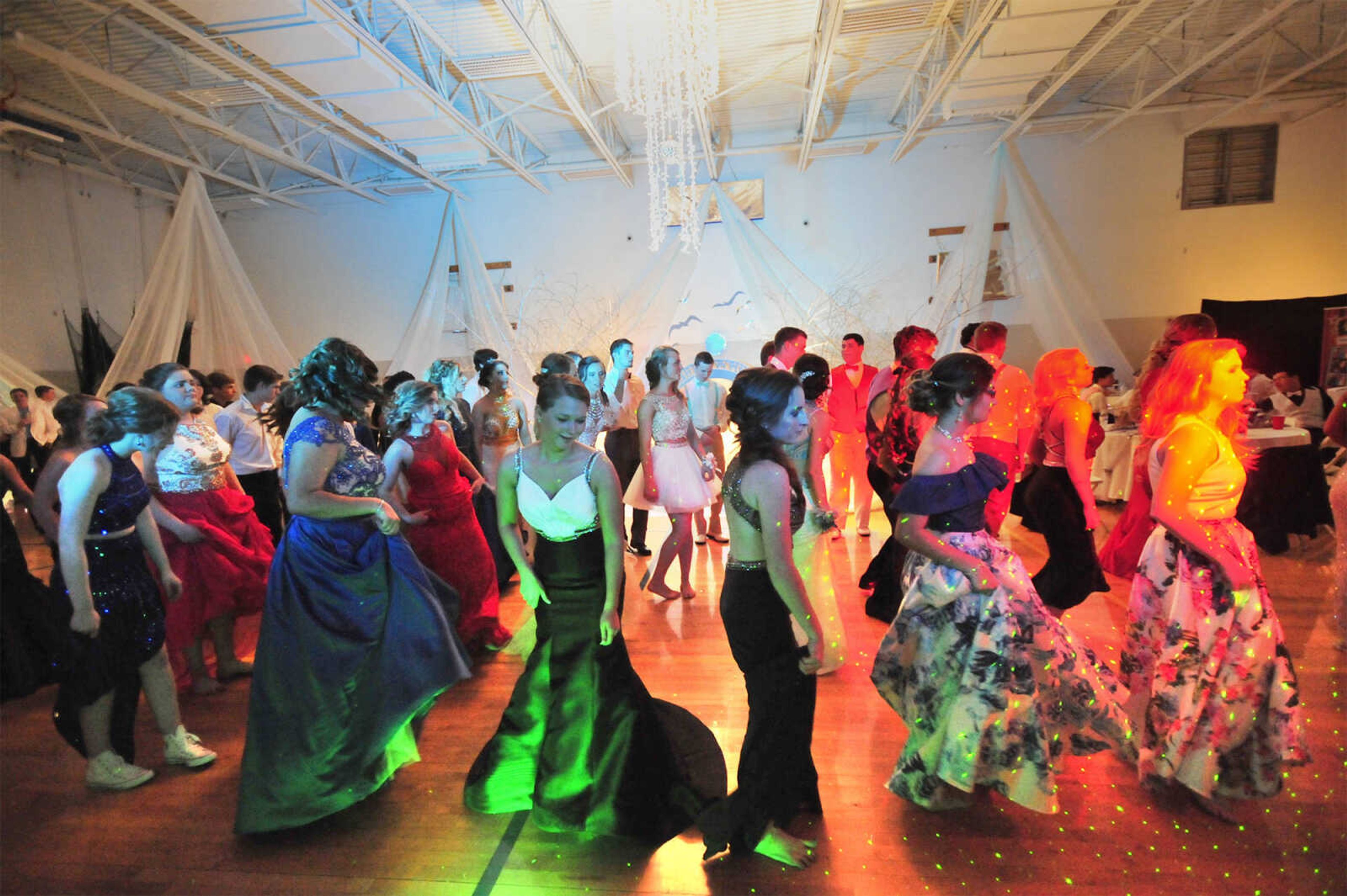 Oran students enjoy their prom Saturday, April 8 at Oran High School.