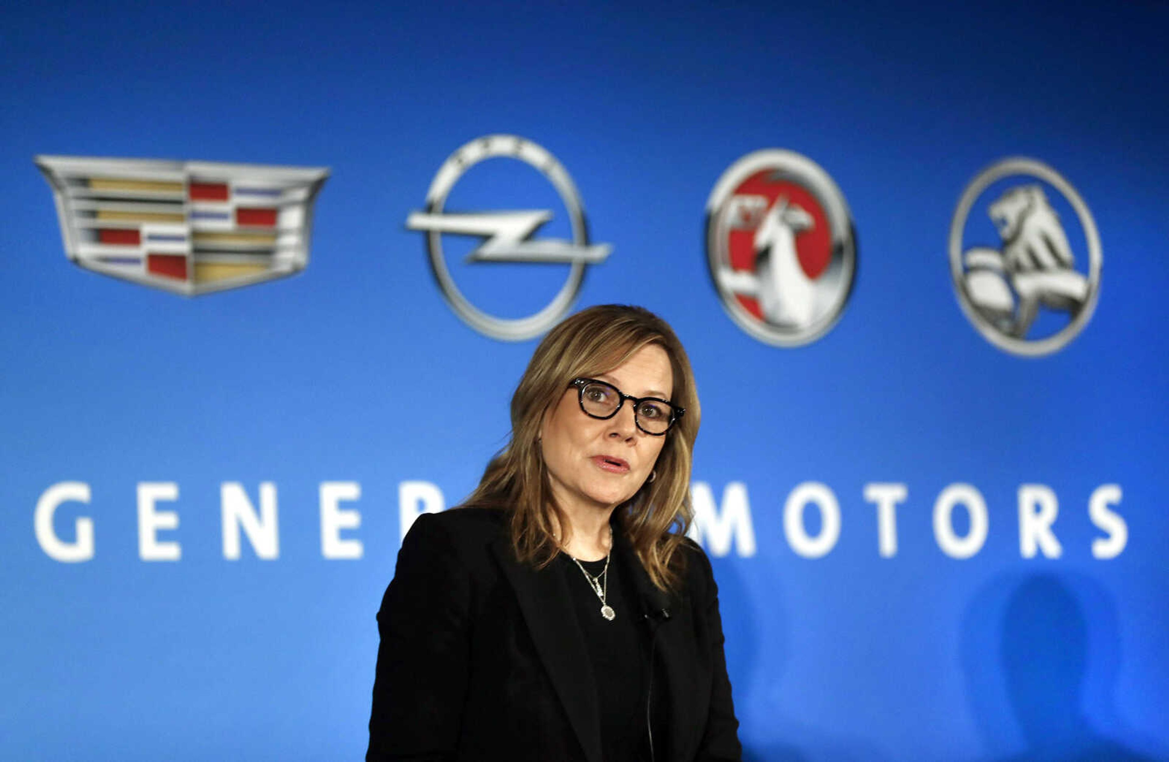 General Motors chairwoman and CEO Mary Barra speaks about the financial outlook of the automaker Jan. 10 in Detroit.