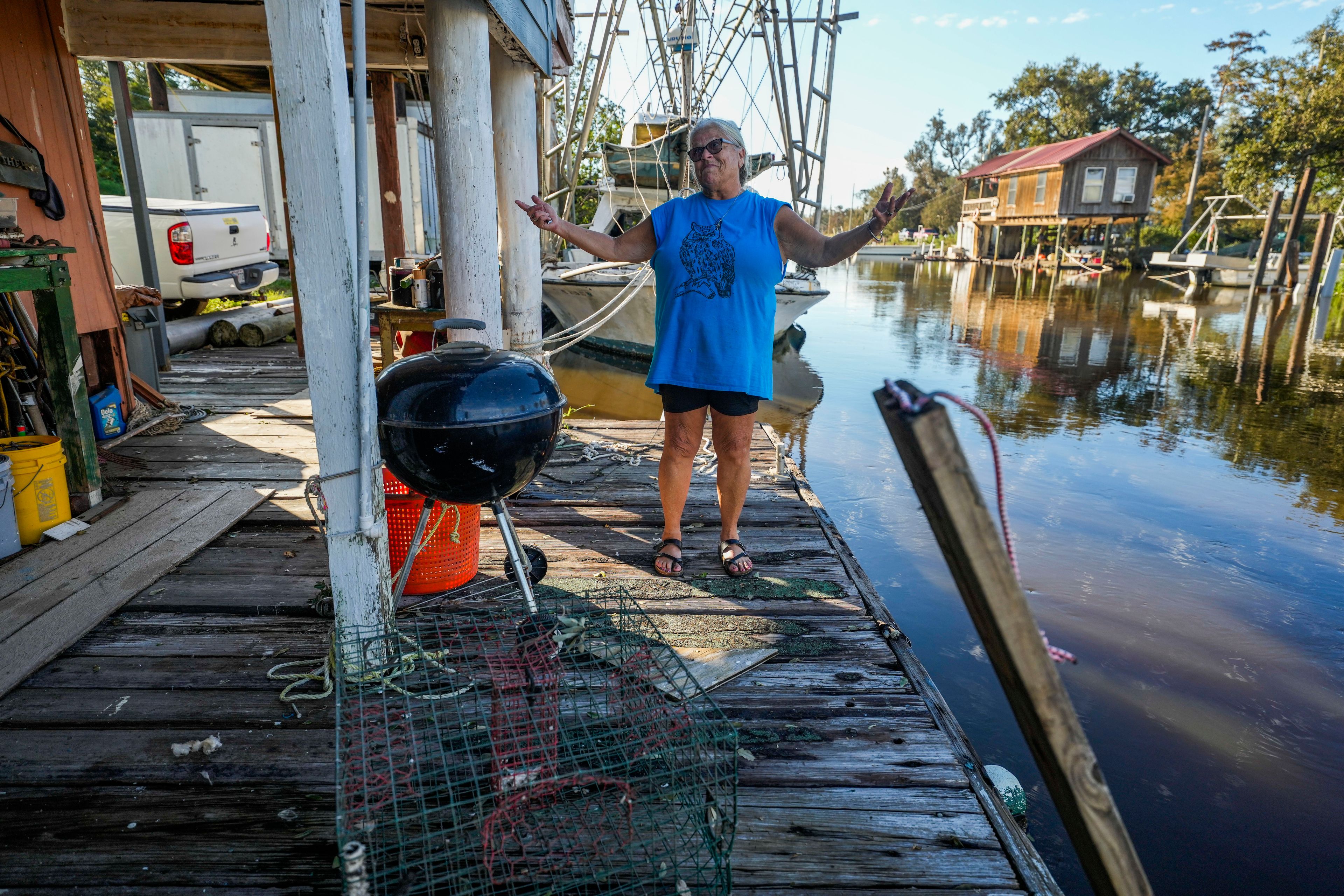 Thousands of people are without power in New Orleans as Francine drenches southern states