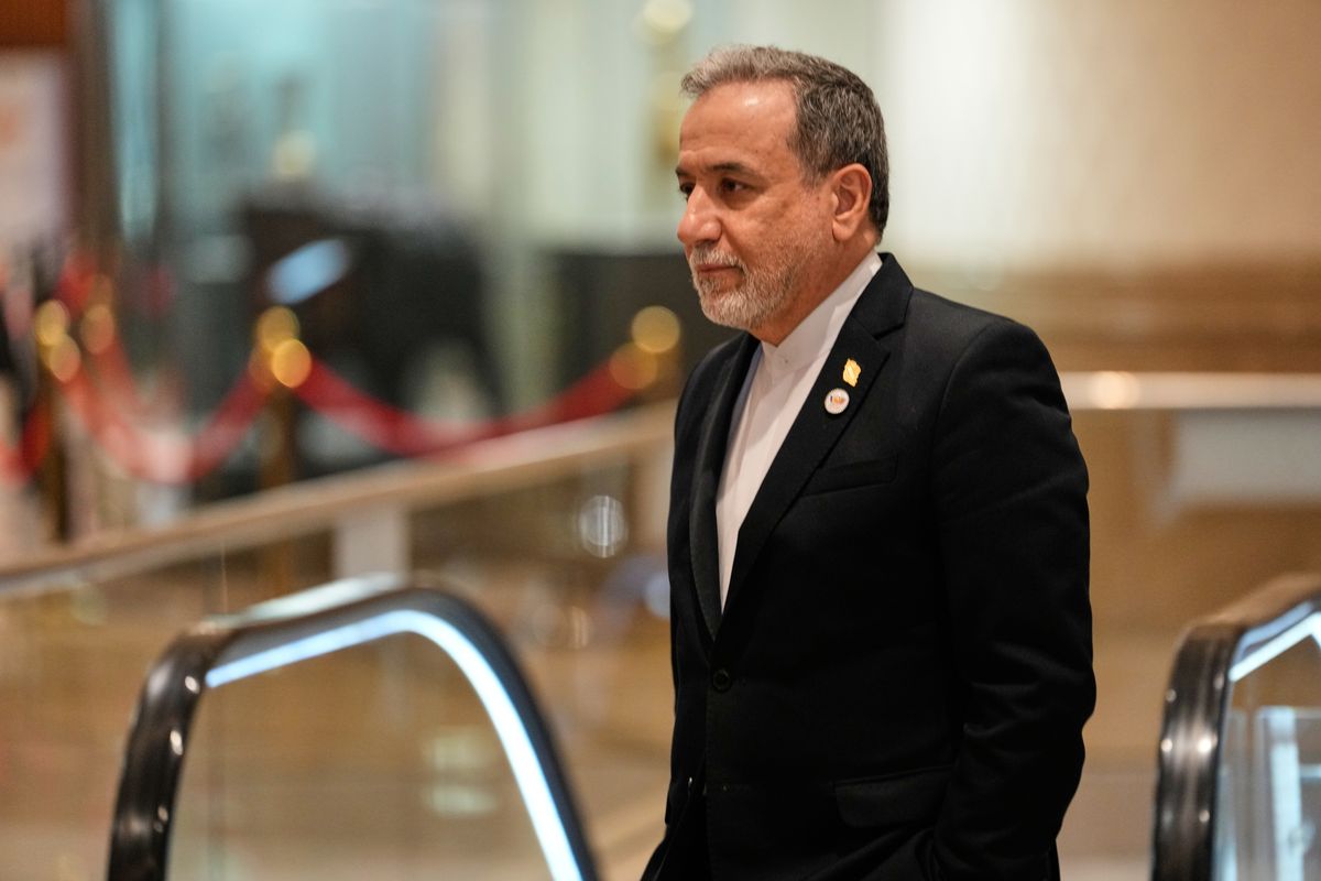 Iran's top diplomat says a lack of trust is impeding talks t...