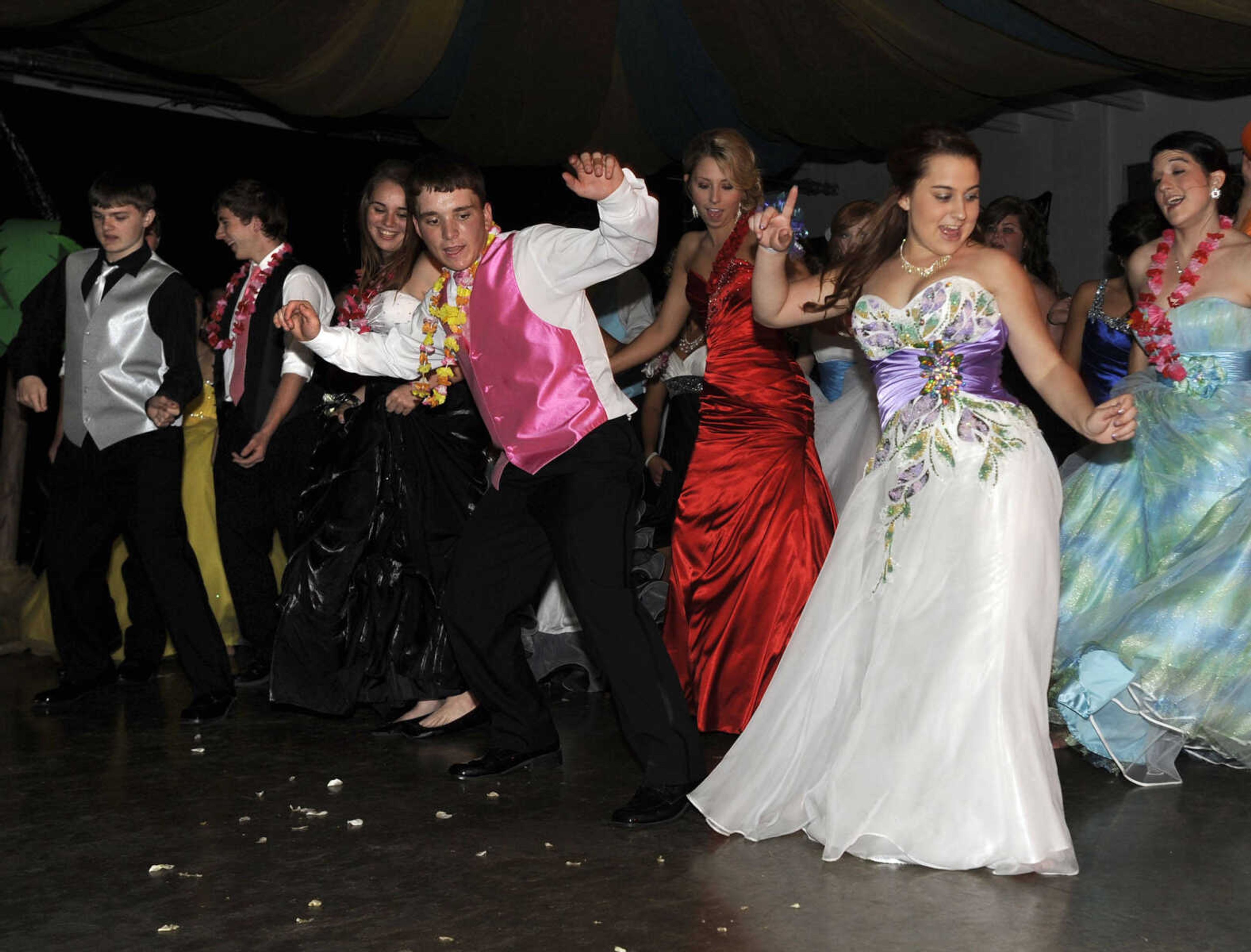 Leopold High School Prom, "A Night in Paradise," April 28, 2012.