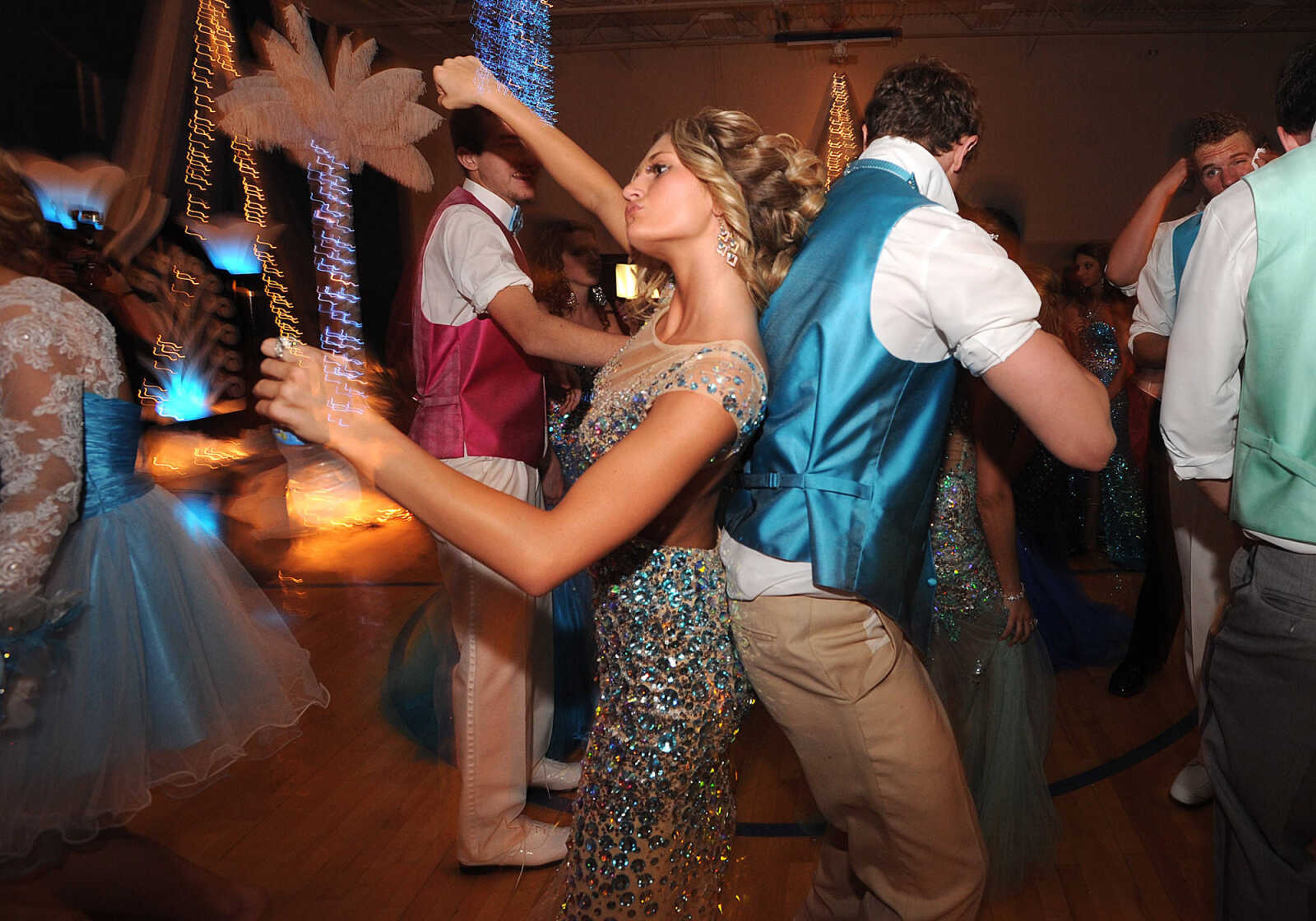 LAURA SIMON ~ lsimon@semissourian.com

Oran High School held its prom Saturday night, April 12, 2014, inside the school's gymnasium.