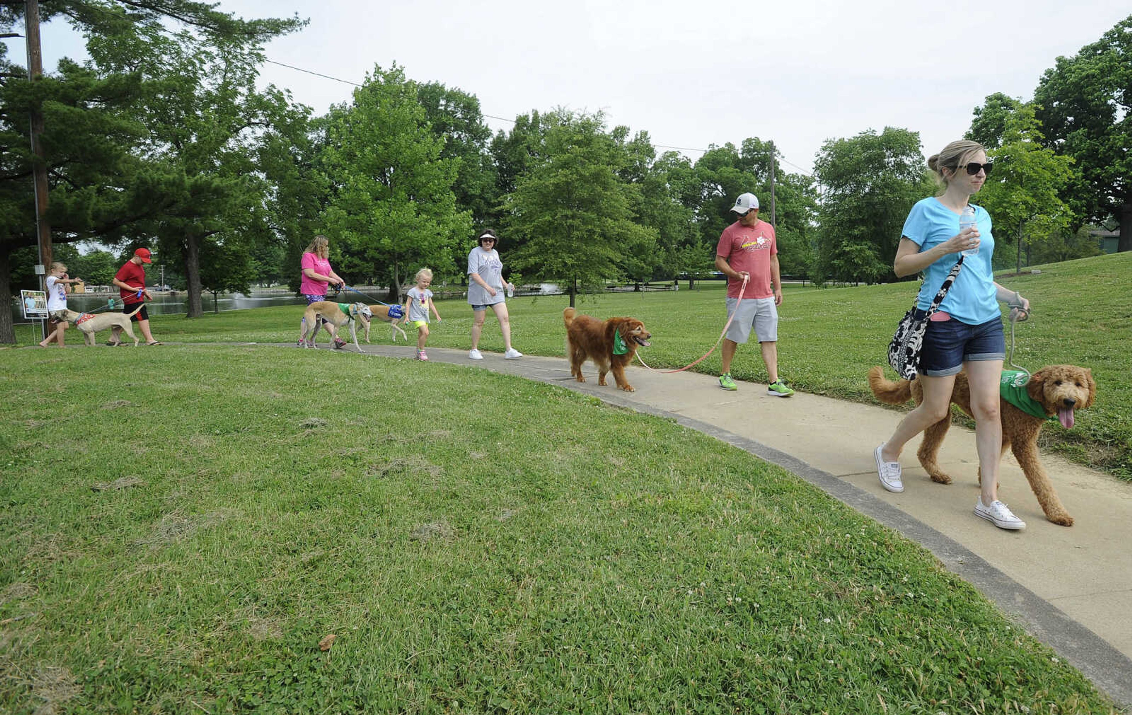 FRED LYNCH ~ flynch@semissourian.com
The American Cancer Society's Bark for Life event Saturday, June 9, 2018 at Capaha Park.