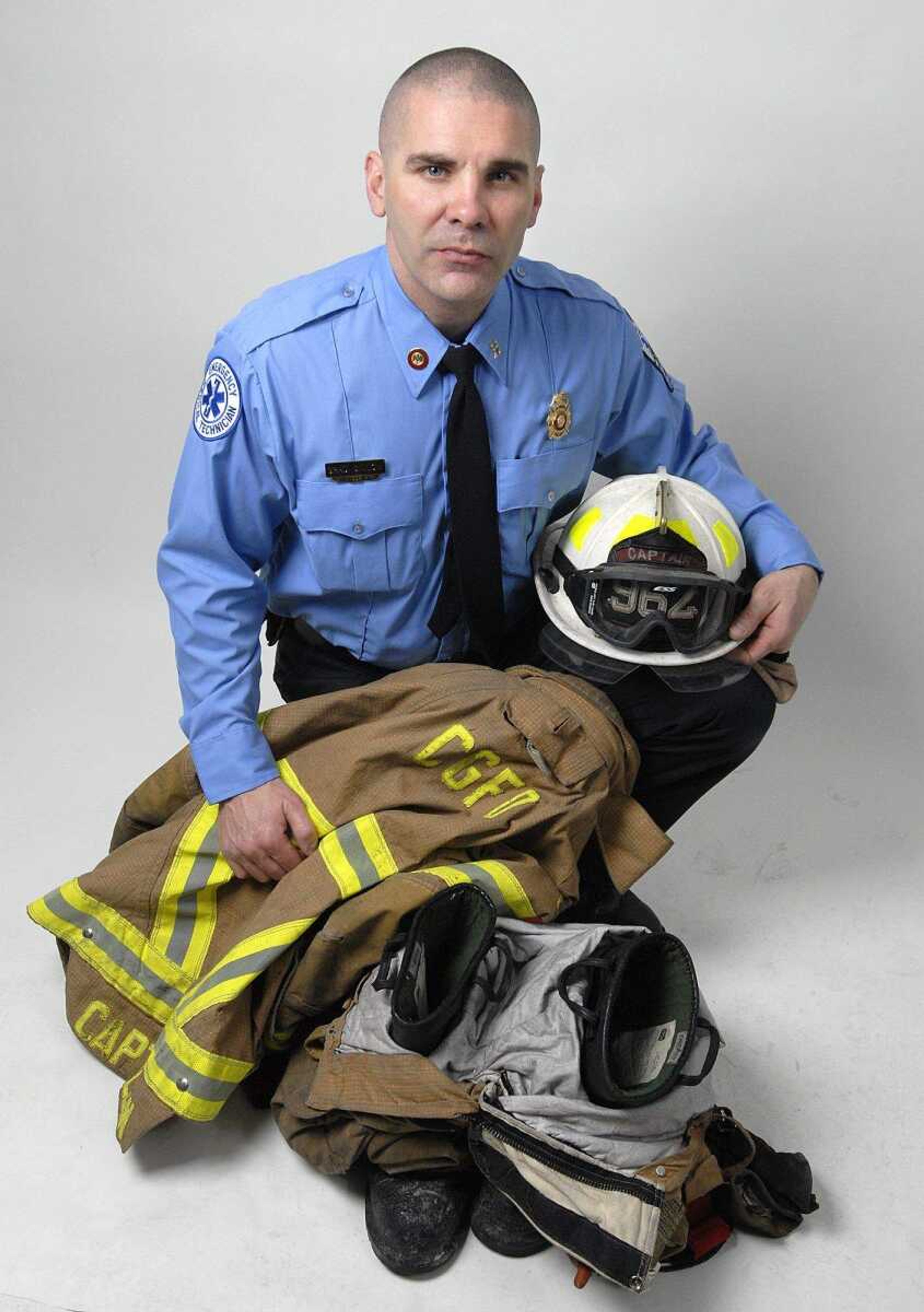 FRED LYNCH ~ flynch@semissourian.com
Captain Brad Dillow of the Cape Girardeau Fire Department for Business Today's 40 Under 40.