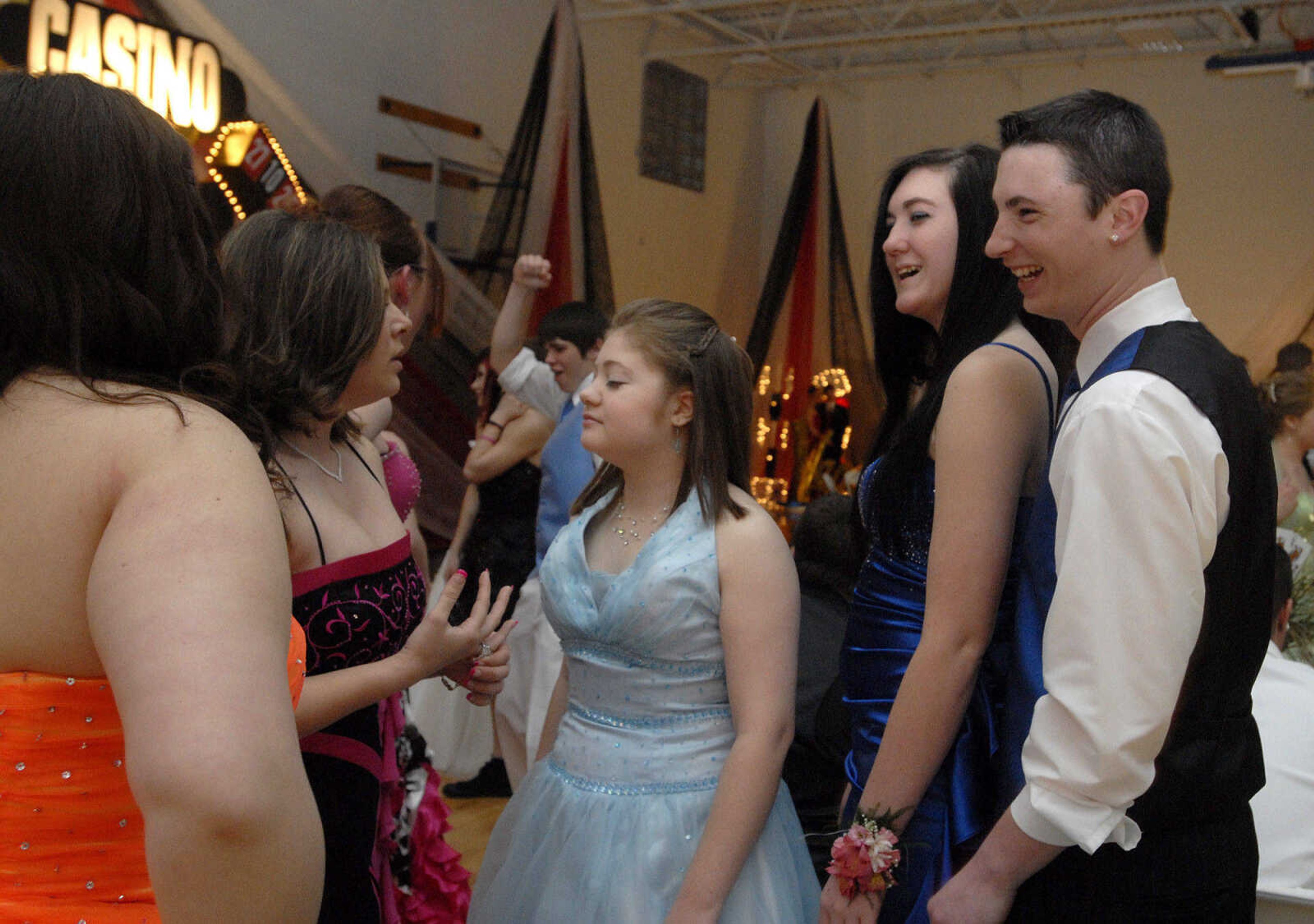 LAURA SIMON~lsimon@semissourian.com
Oran High School "Casino Night" prom Saturday, April 2, 2011 in Oran.