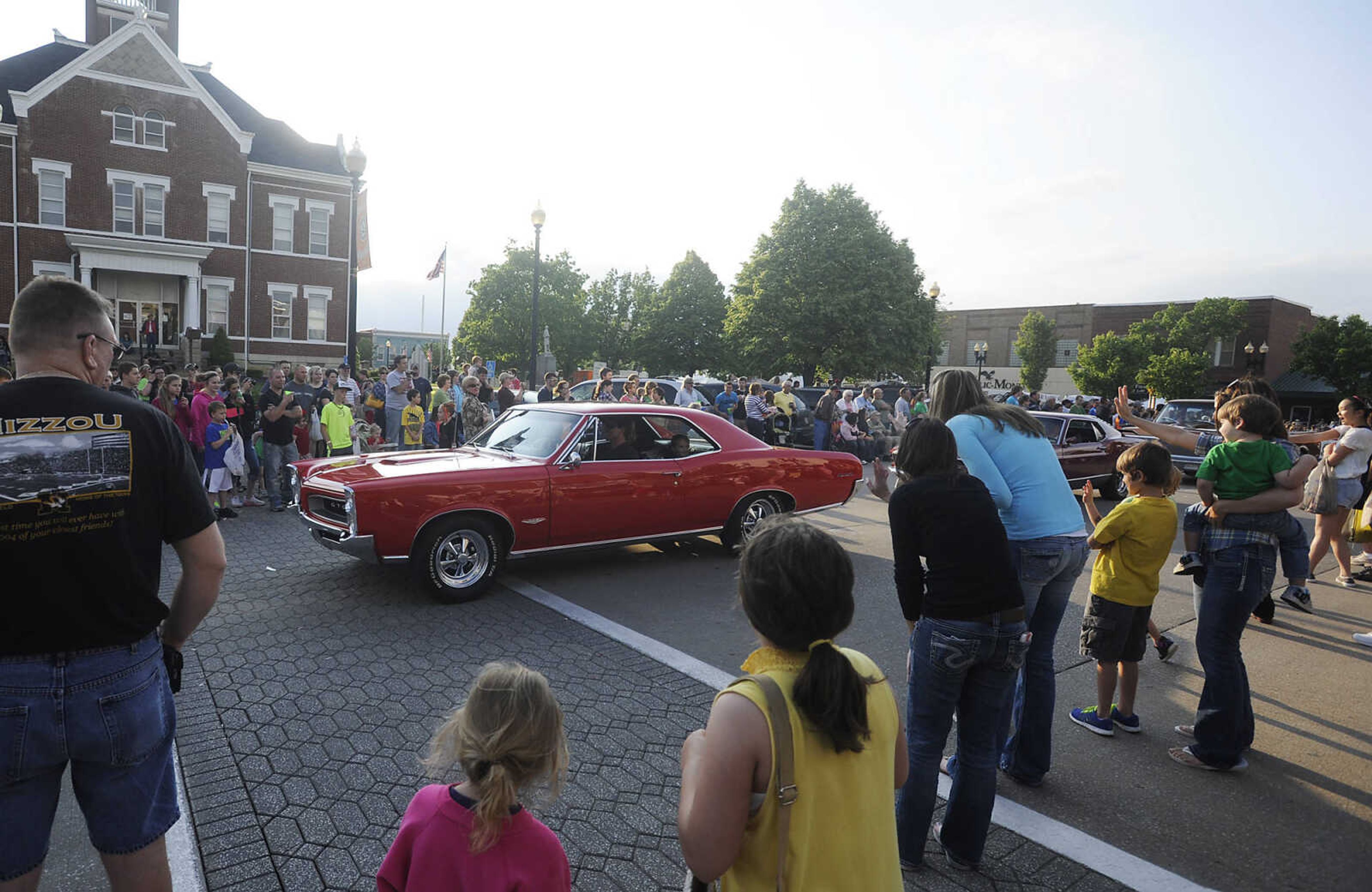 The Perryville Mayfest Parade Friday, May 10, in Perryville, Mo. This year's Mayfest theme is Peace, Love, Perryville Mayfest.