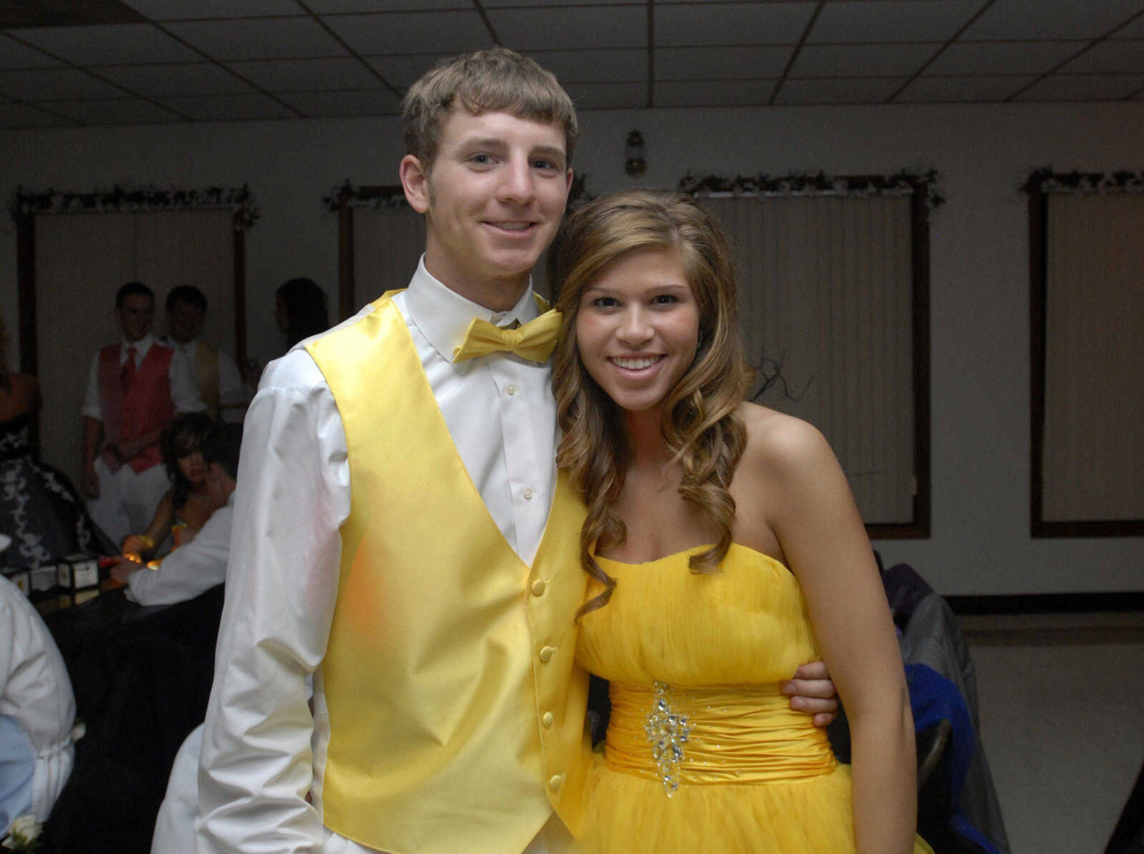 KRISTIN EBERTS ~ keberts@semissourian.com

Saxony Lutheran held their 2011 prom, titled "A Night Behind the Mask," at the Knights of Columbus Hall in Jackson on Saturday, April 9.