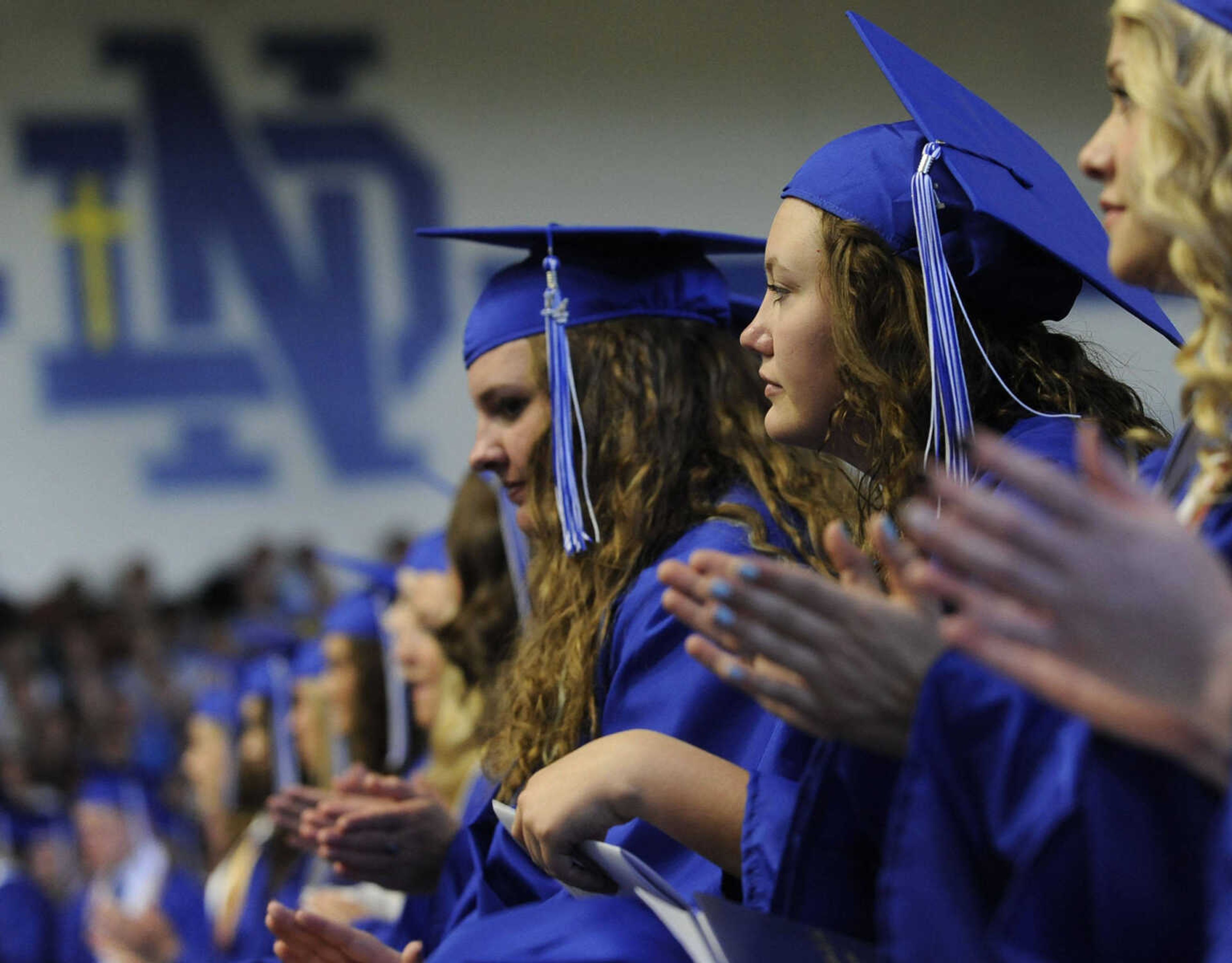 Notre Dame Regional High School commencement Sunday, May 18, 2014