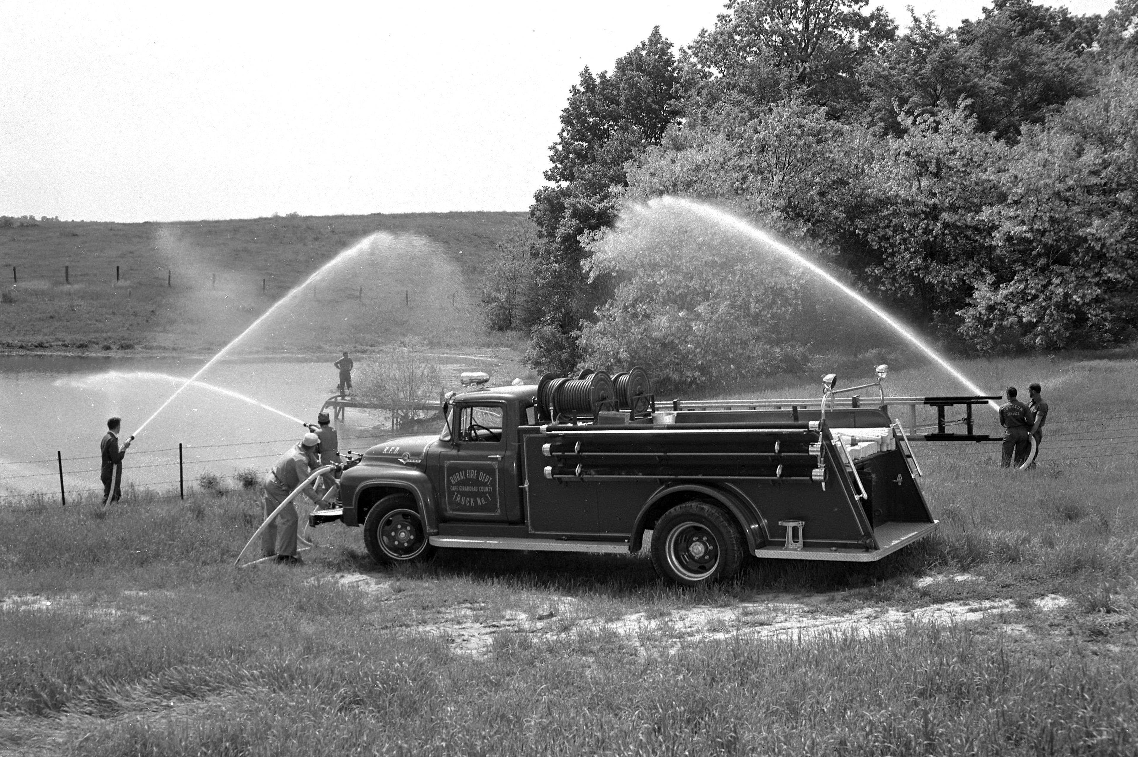 Captured on Film: Fighting rural fires