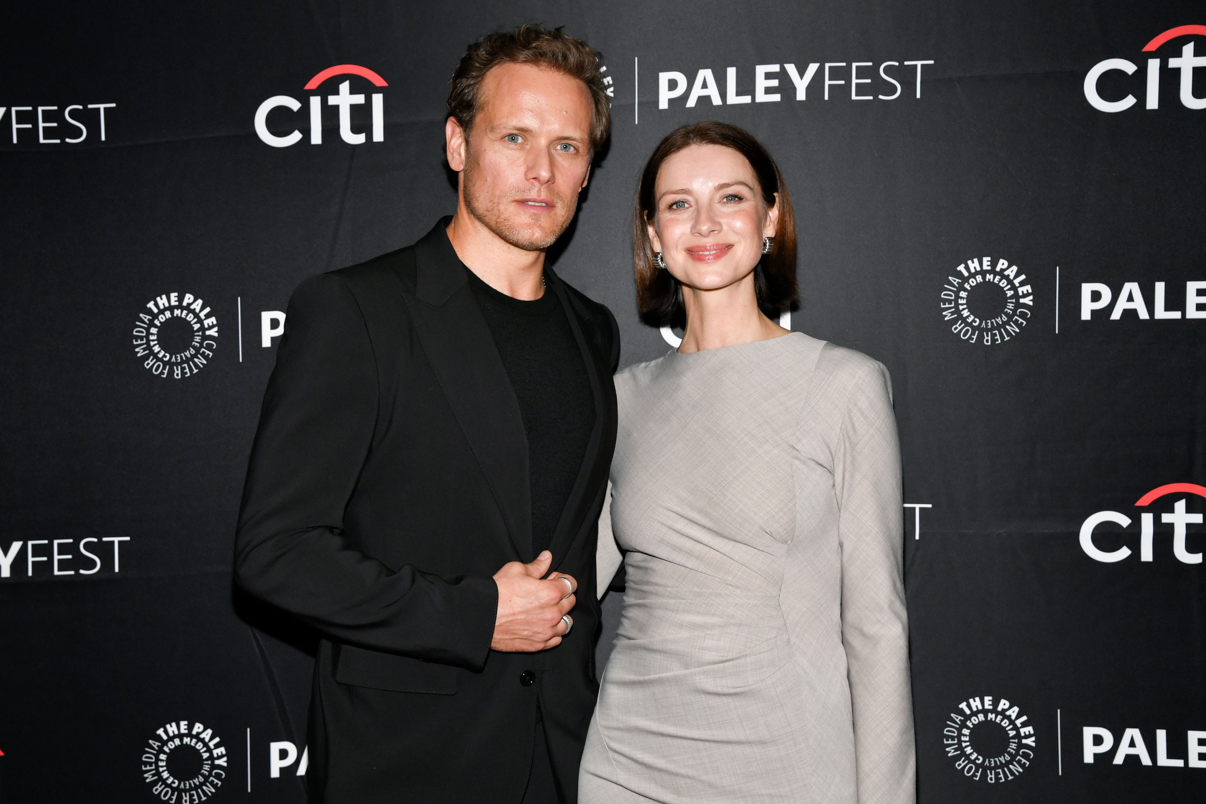 Caitríona Balfe and Sam Heughan wrap production on 'Outlander'