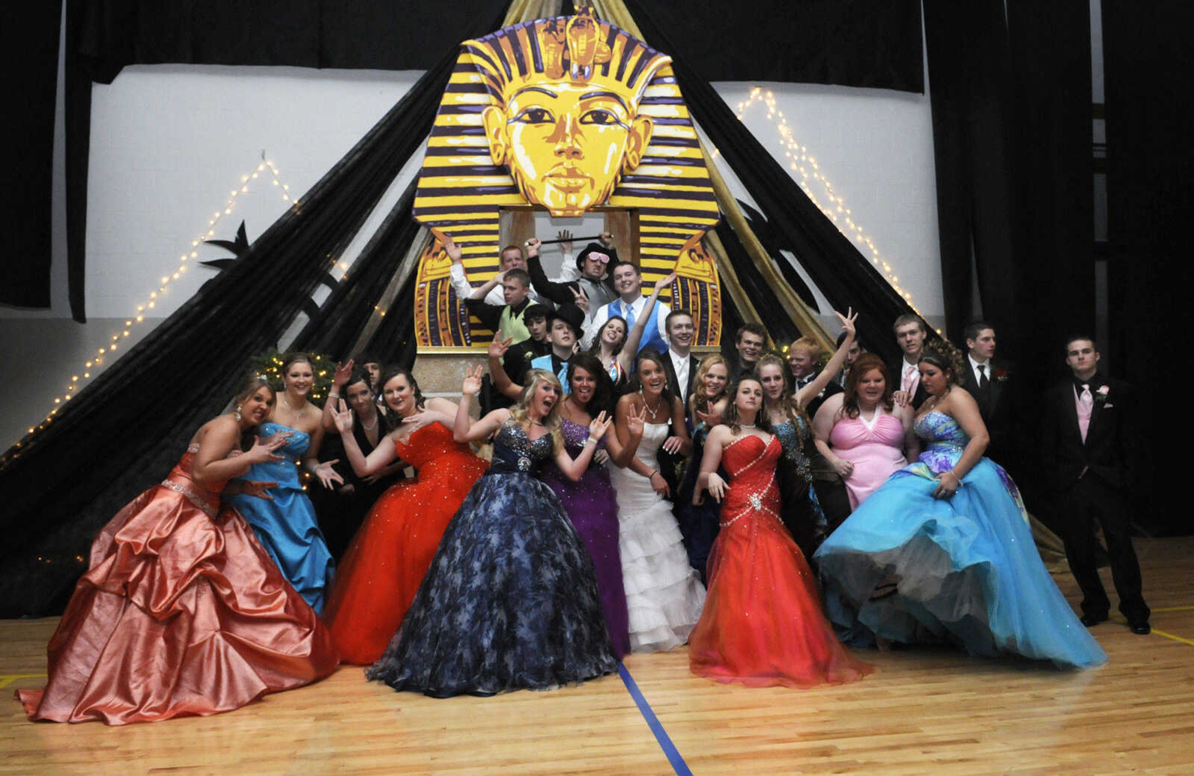 KRISTIN EBERTS ~ keberts@semissourian.com

The Oran High School prom took place on Saturday, April 17, 2010. The theme was "Passport Abroad."