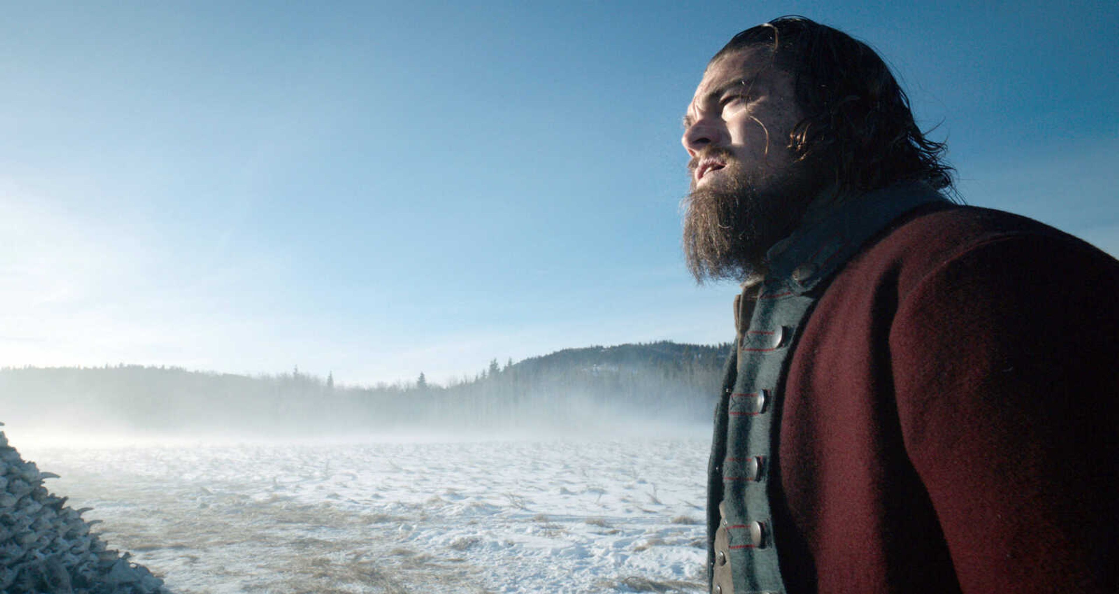 This photo shows Leonardo DiCaprio in a scene from the film "The Revenant." The film was nominated for 12 Oscars, including best picture, on Thursday. The 88th annual Academy Awards will take place Feb. 28 at the Dolby Theatre in Los Angeles. (Twentieth Century Fox via AP)