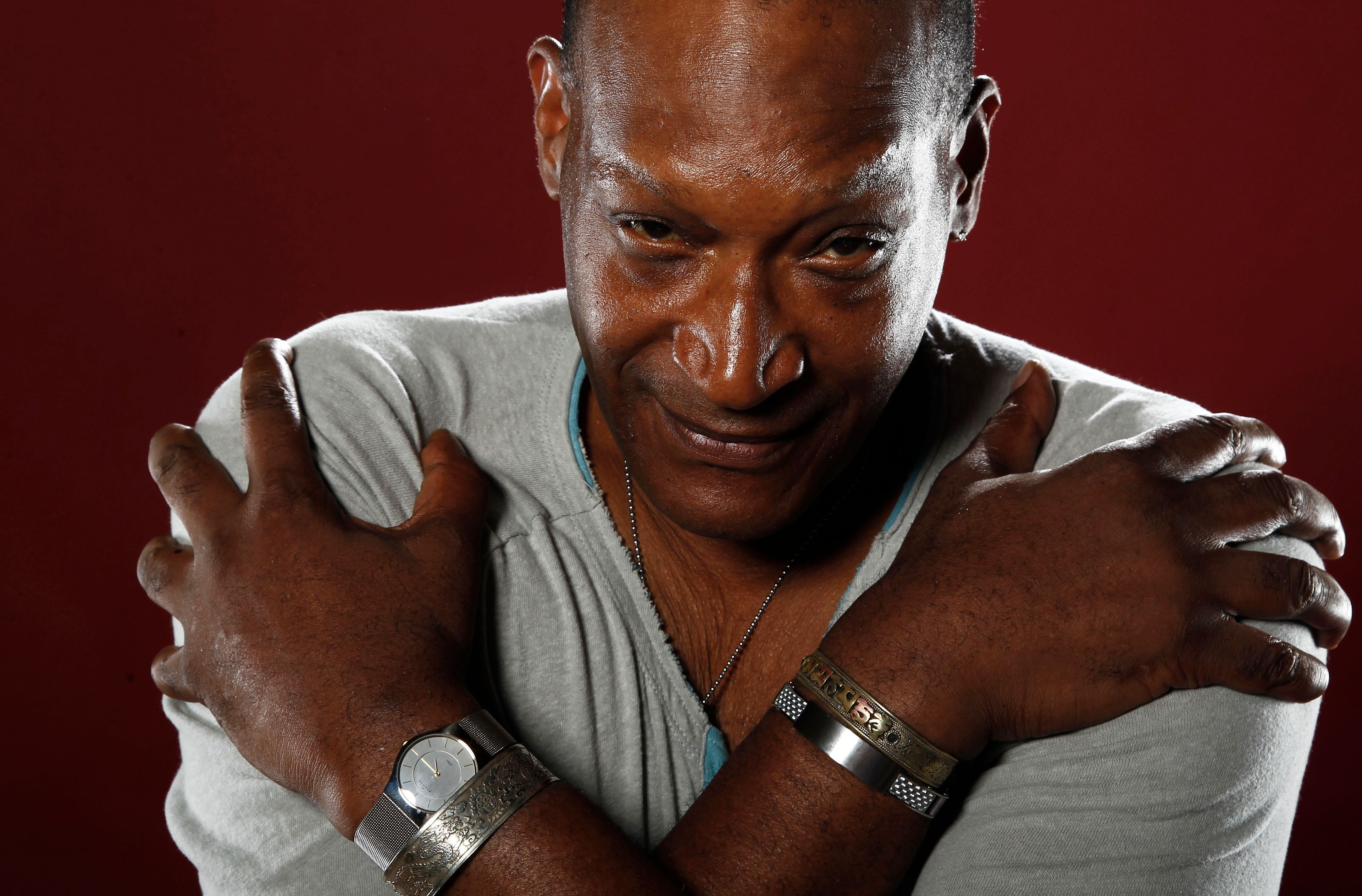 FILE - Actor Tony Todd, from "Sushi Girl", poses for a portrait at the LMT Music Lodge during Comic Con in San Diego, July 22, 2011. (AP Photo/Matt Sayles, File)