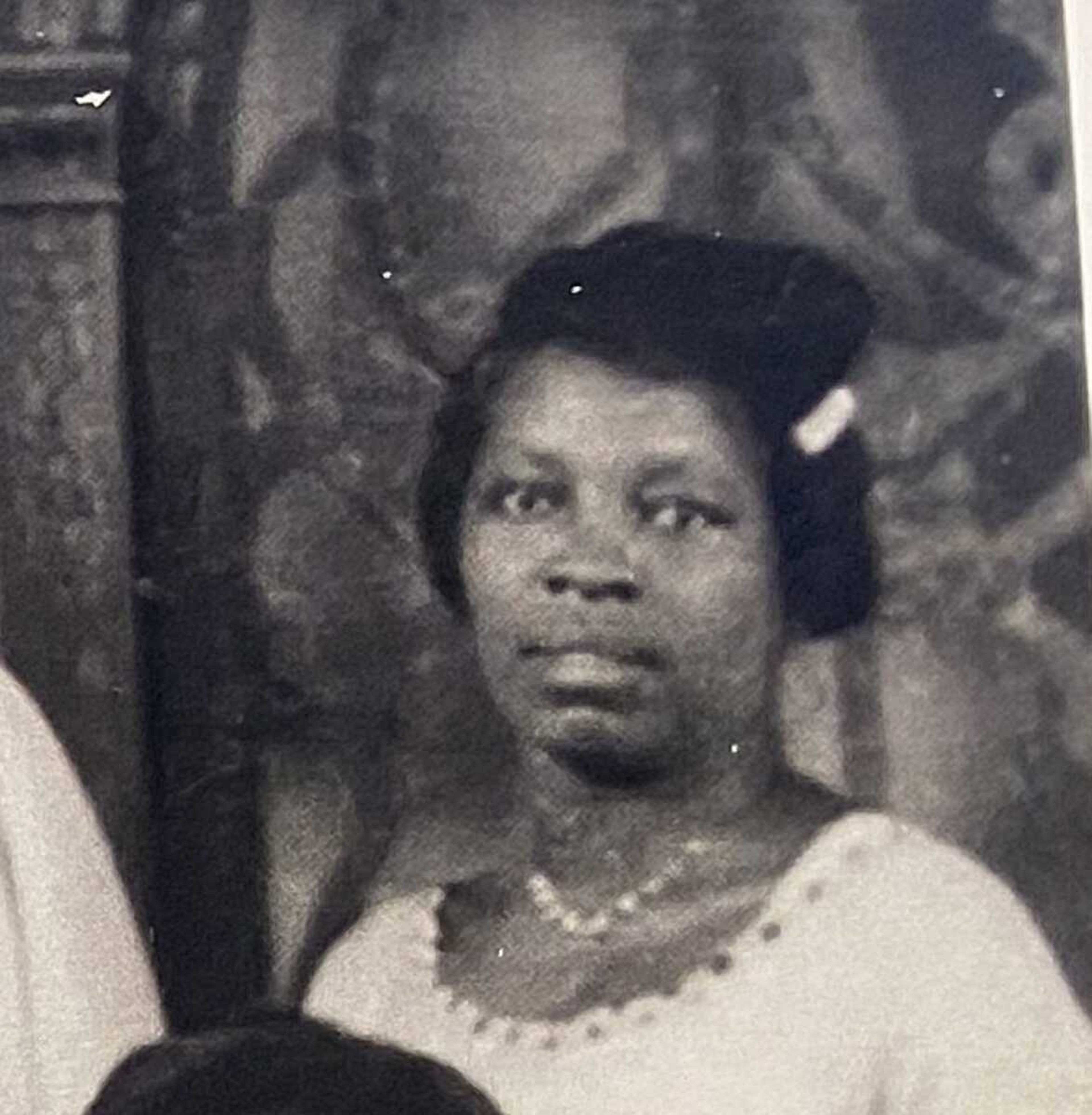 Hattie N. Jones was identified in a group photo of the choir from Second Baptist Missionary Church, circa 1920.